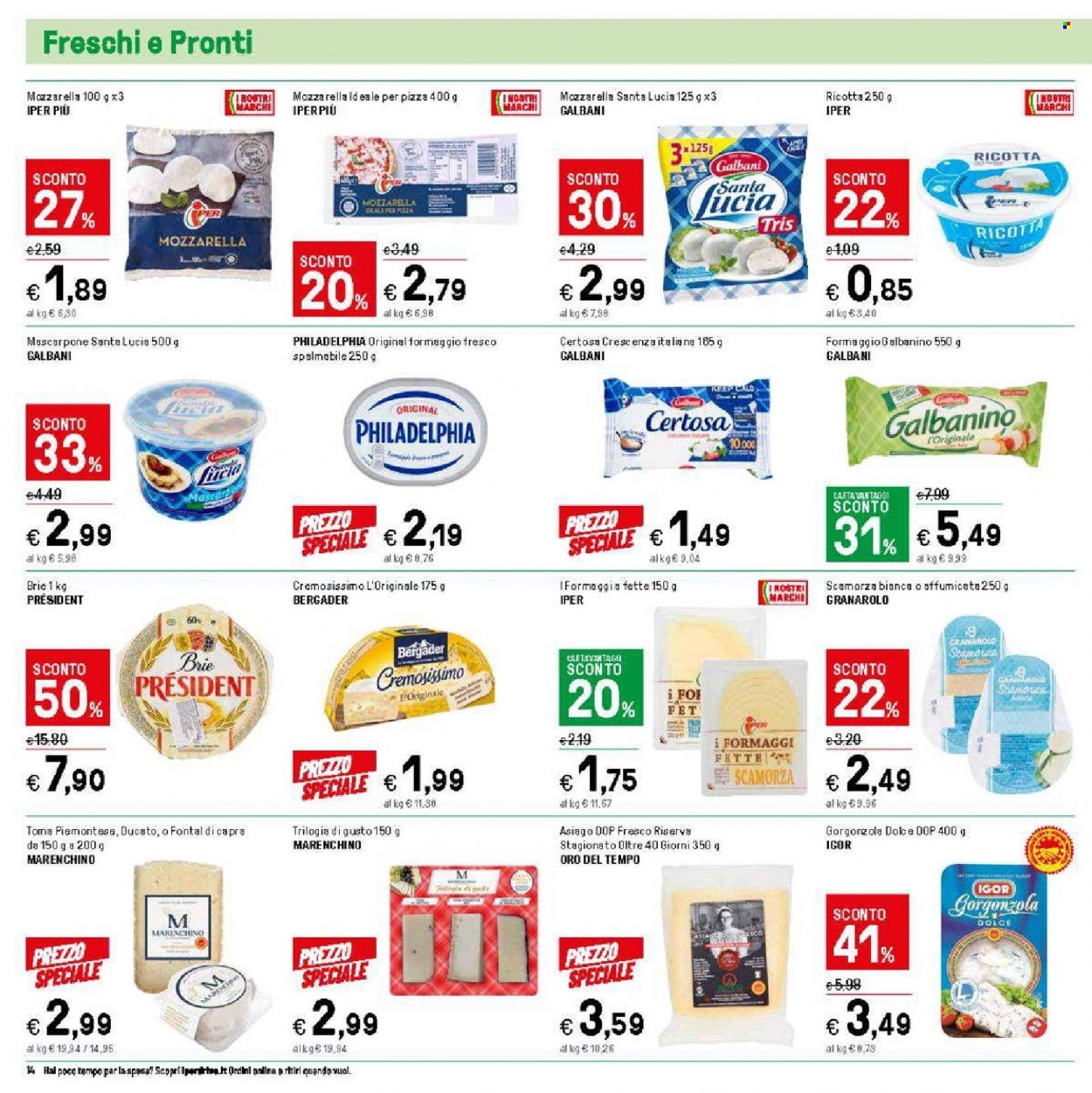 Volantino Iper, La grande i - 15/12/2022 - 26/12/2022. Pagina 14