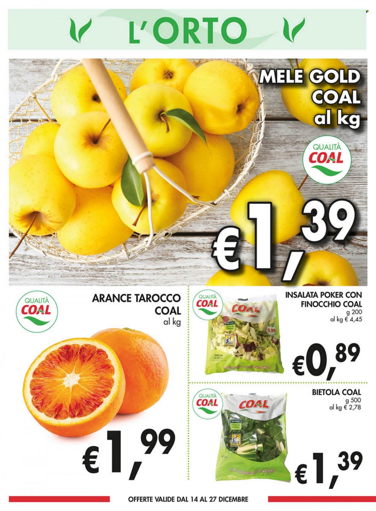 Volantino COAL - 14/12/2022 - 27/12/2022. Pagina 2