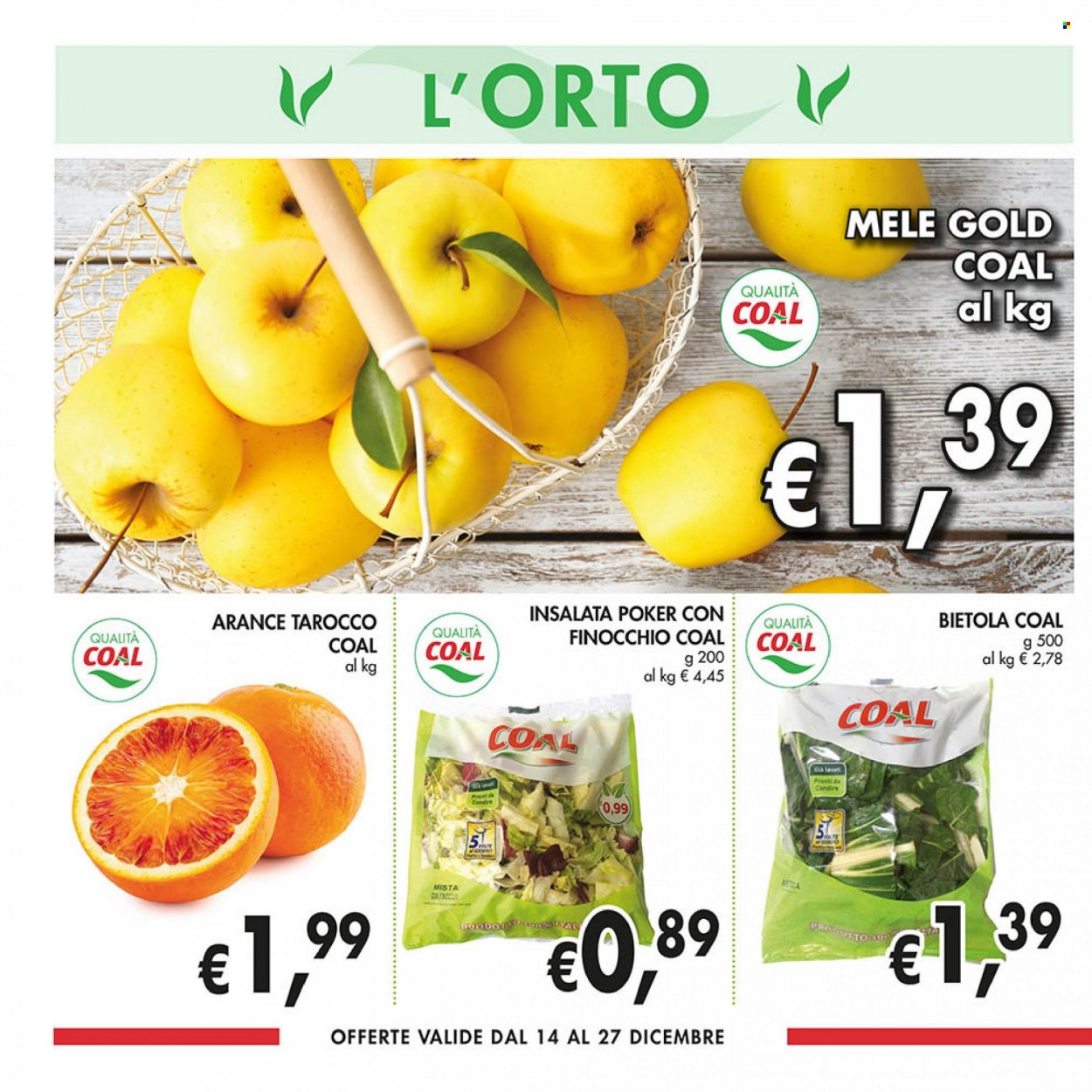Volantino COAL - 14/12/2022 - 27/12/2022. Pagina 2