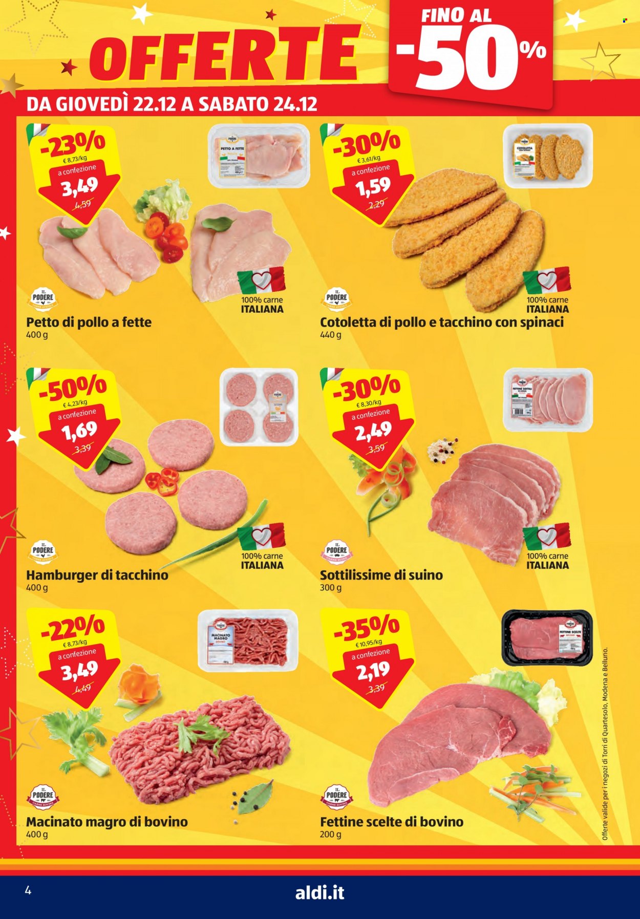 Volantino Aldi - 22/12/2022 - 31/12/2022. Pagina 4