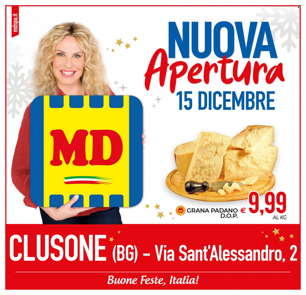 Volantino MD Discount - 15/12/2022 - 31/12/2022. Pagina 1