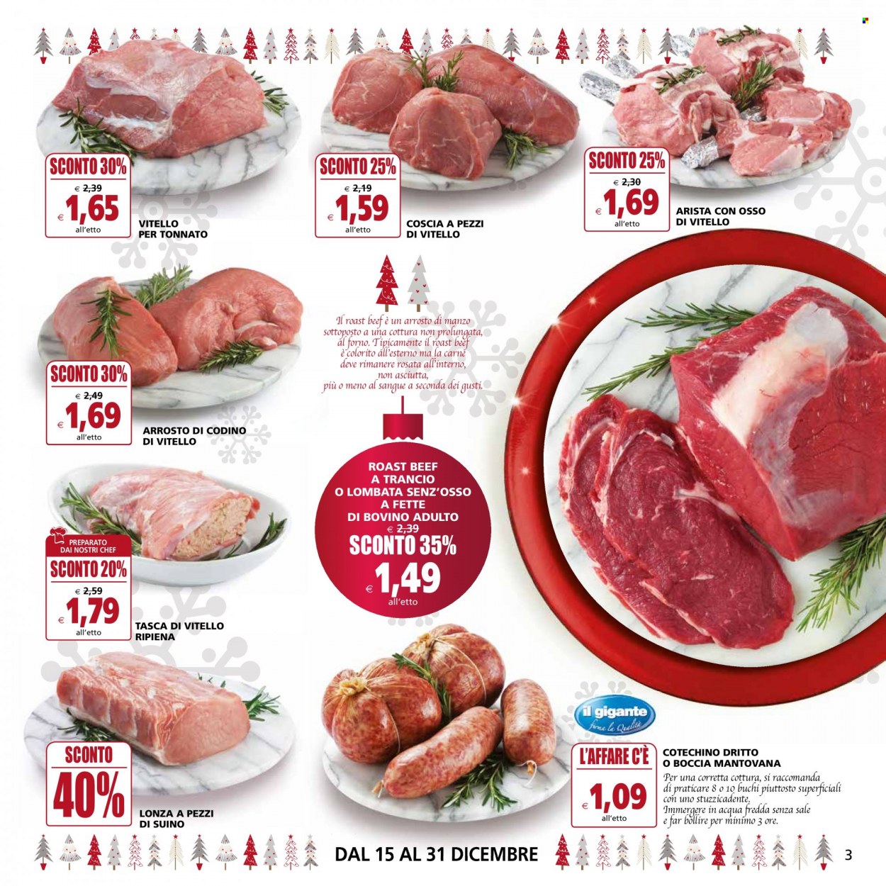 Volantino Il Gigante - 15/12/2022 - 31/12/2022. Pagina 3