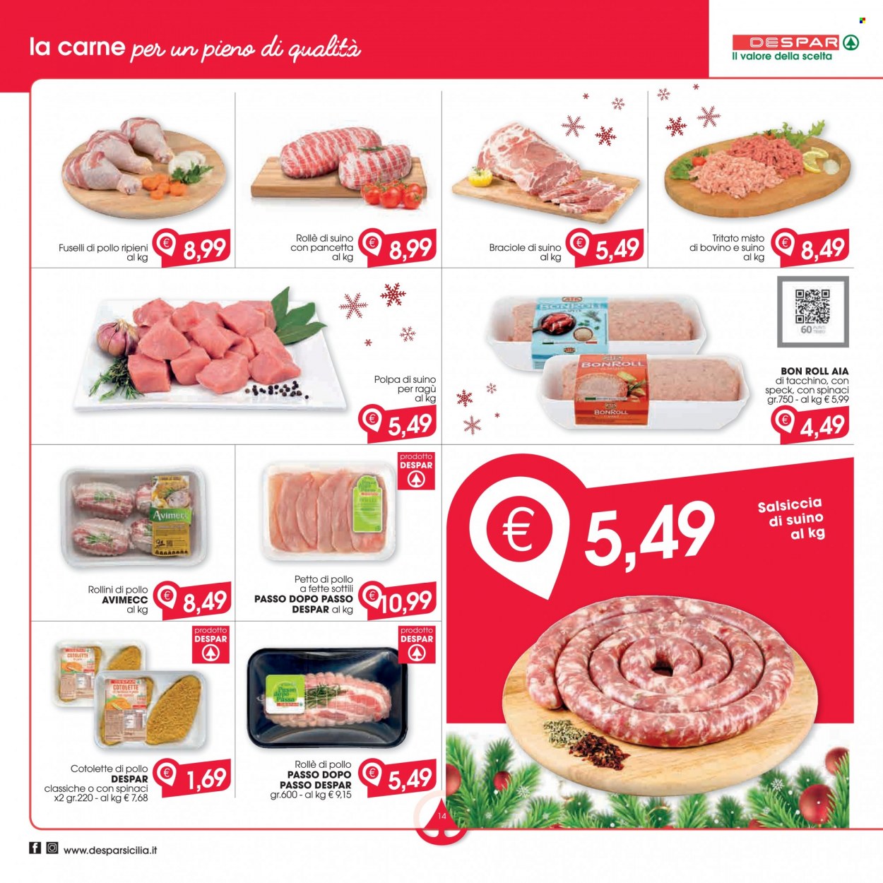 Volantino Despar - 15/12/2022 - 26/12/2022. Pagina 14