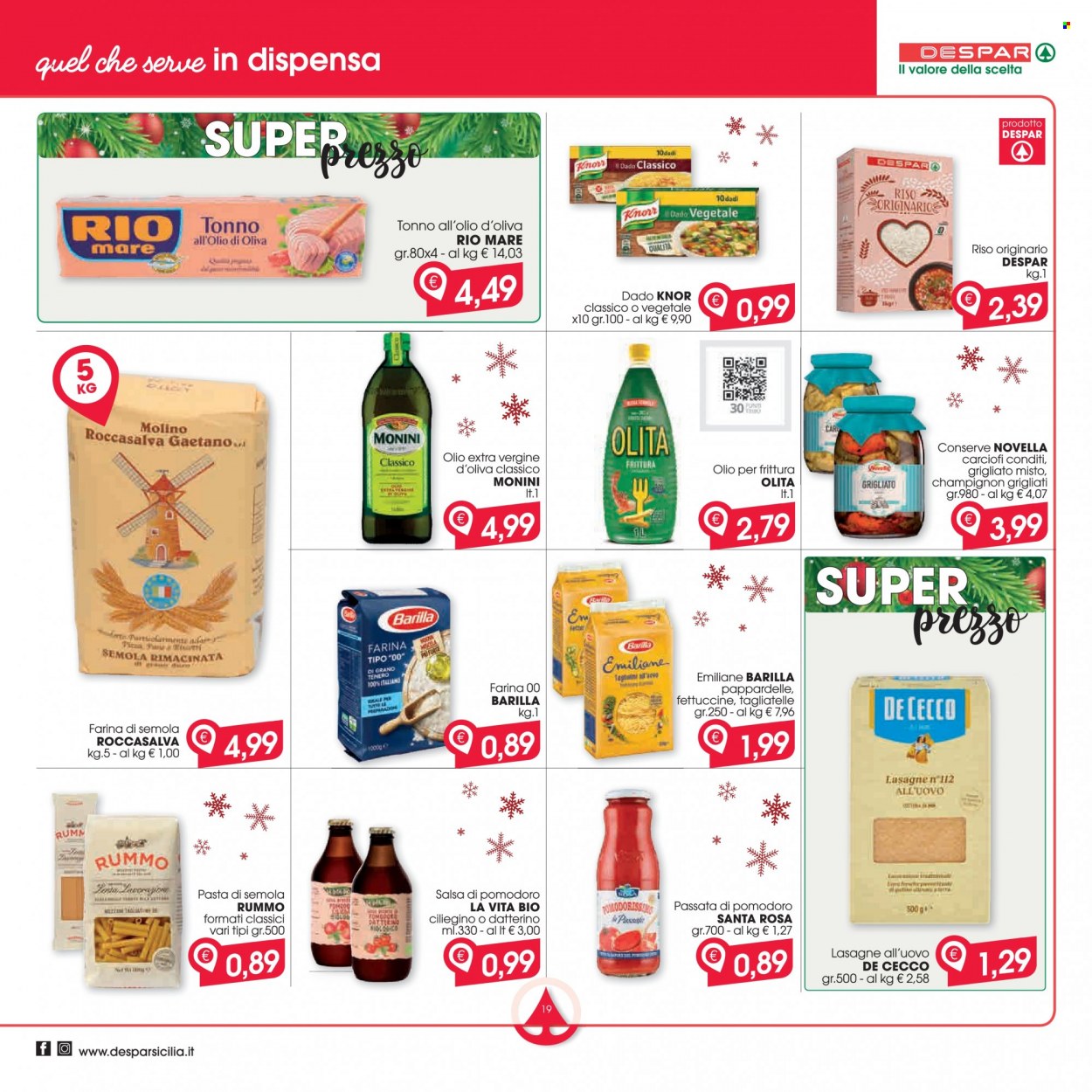 Volantino Despar - 15/12/2022 - 26/12/2022. Pagina 19