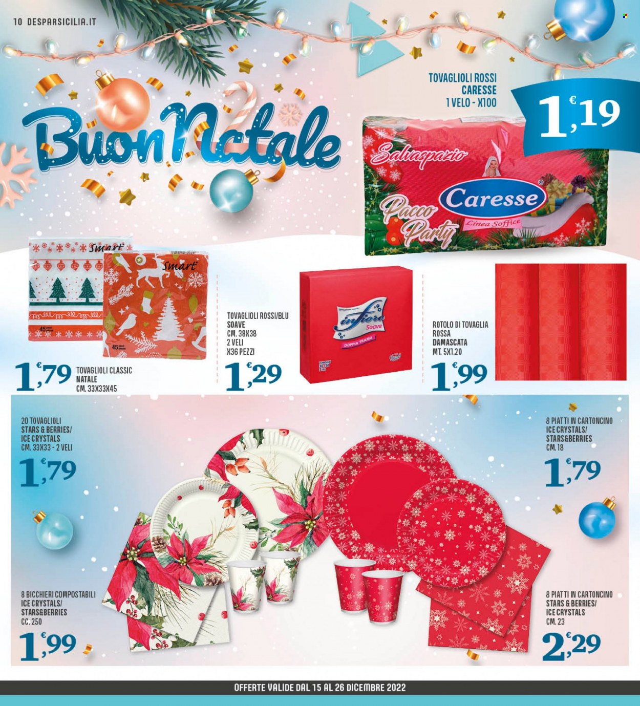 Volantino Eurospar - 15/12/2022 - 26/12/2022. Pagina 10