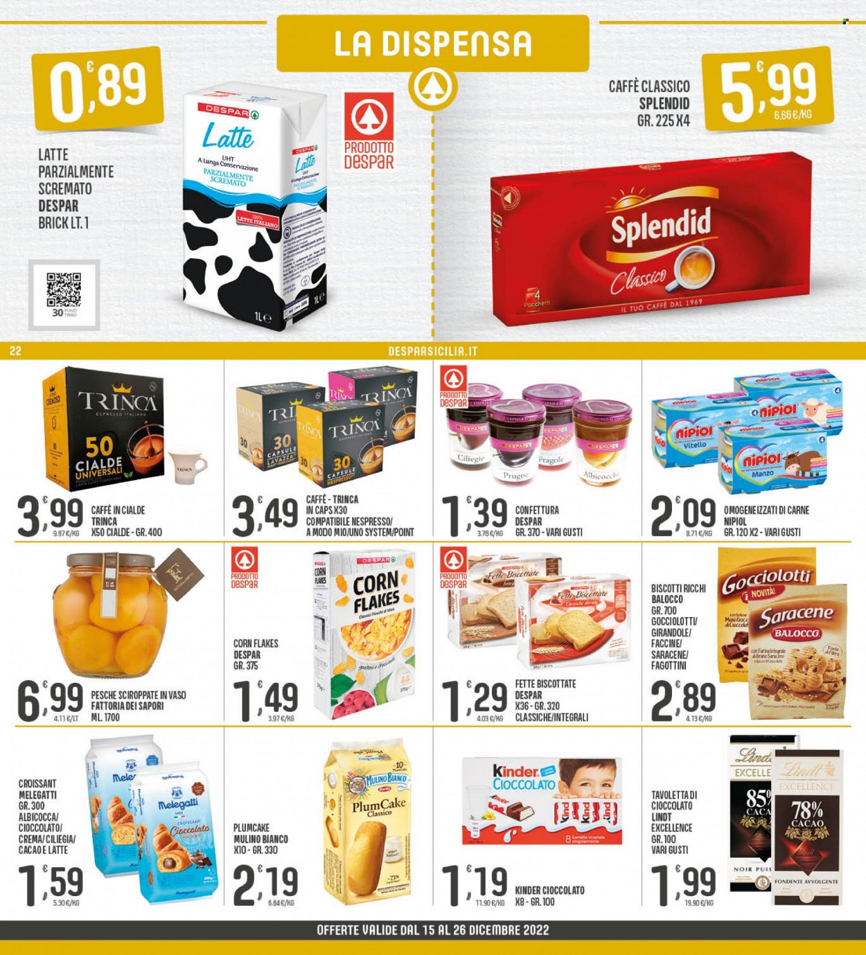 Volantino Eurospar - 15/12/2022 - 26/12/2022. Pagina 22