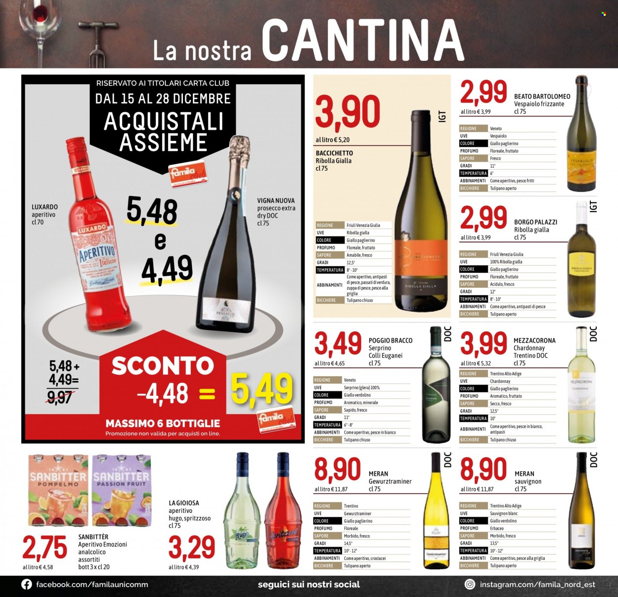 Volantino Famila - 15/12/2022 - 28/12/2022. Pagina 22