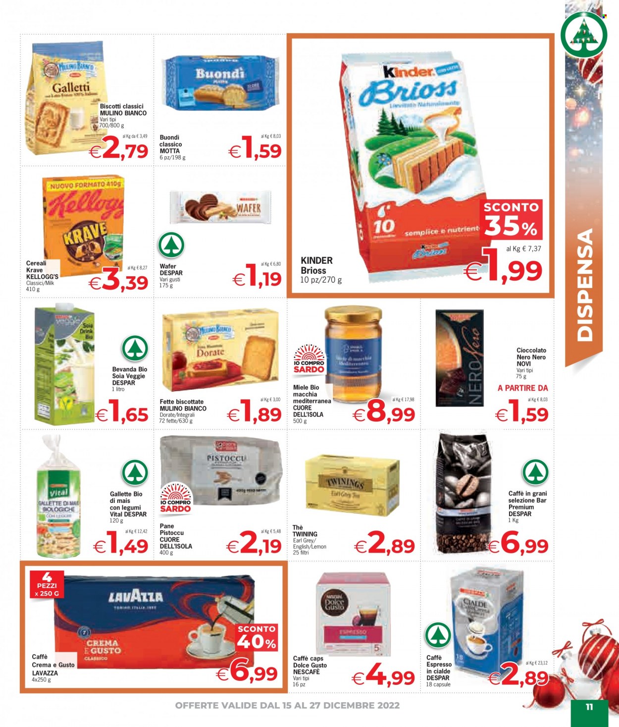 Volantino Despar - 15/12/2022 - 27/12/2022. Pagina 11