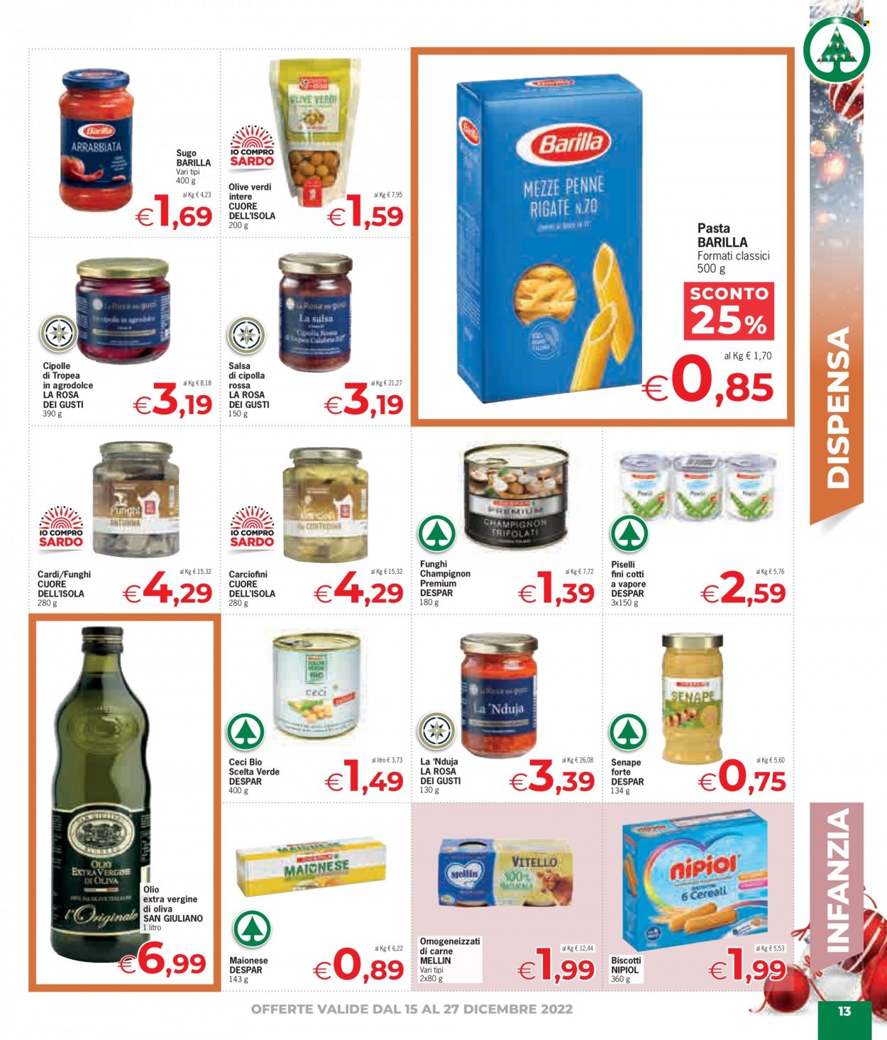 Volantino Despar - 15/12/2022 - 27/12/2022. Pagina 13