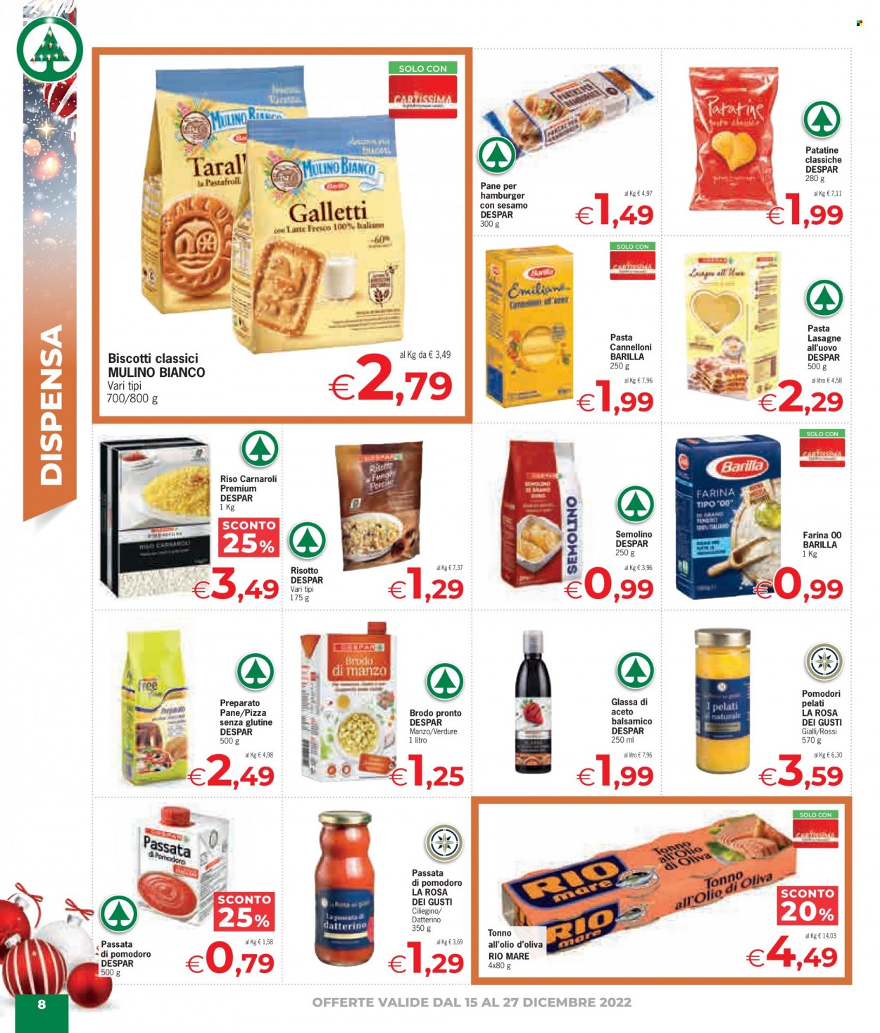 Volantino Despar - 15/12/2022 - 27/12/2022. Pagina 8