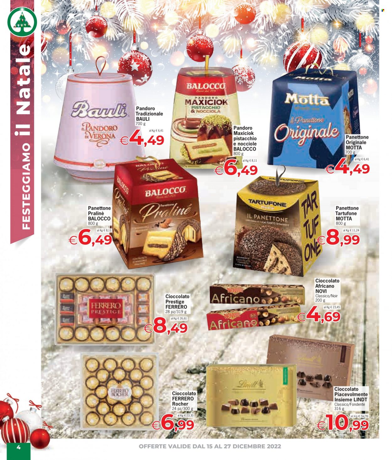 Volantino Eurospar - 15/12/2022 - 27/12/2022. Pagina 4
