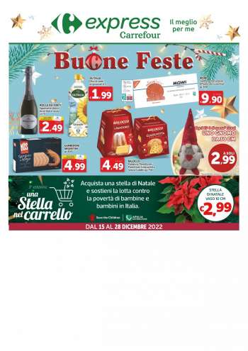 Volantino Carrefour - 15/12/2022 - 28/12/2022.