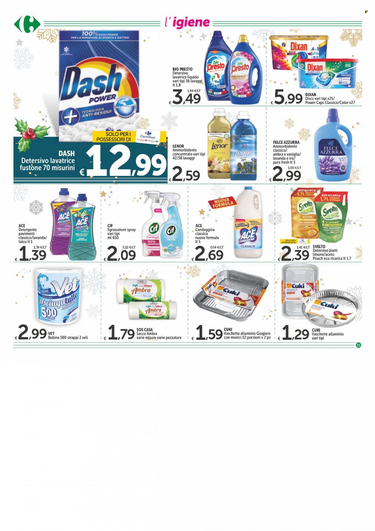 Volantino Carrefour - 15/12/2022 - 28/12/2022. Pagina 21