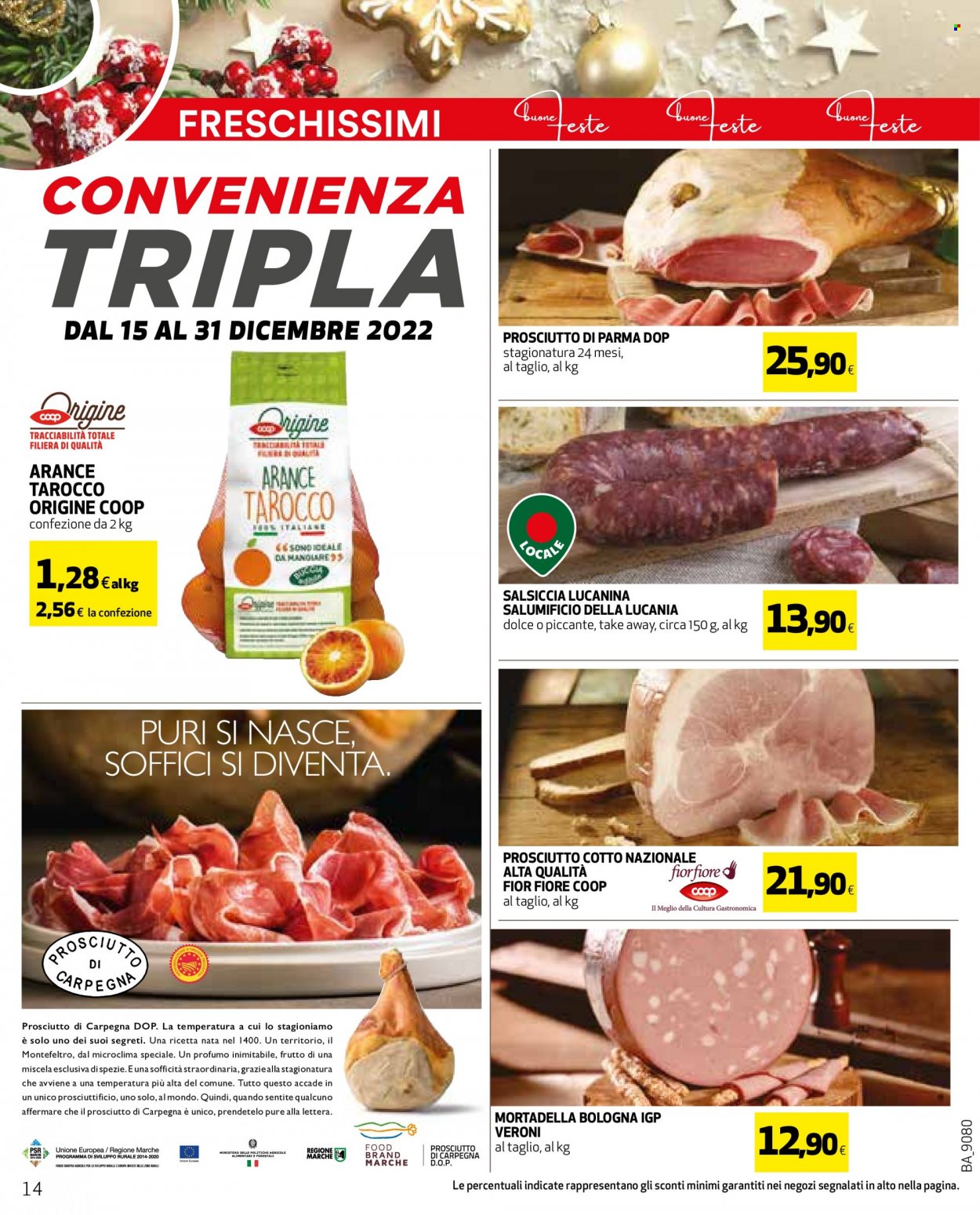 Leták Coop - 15.12.2022 - 31.12.2022. Strana 14