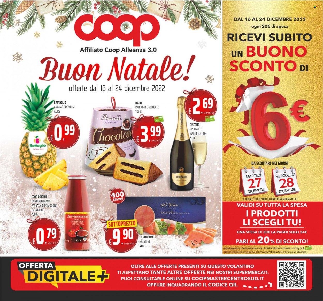 Leták Coop - 16.12.2022 - 24.12.2022. Strana 1