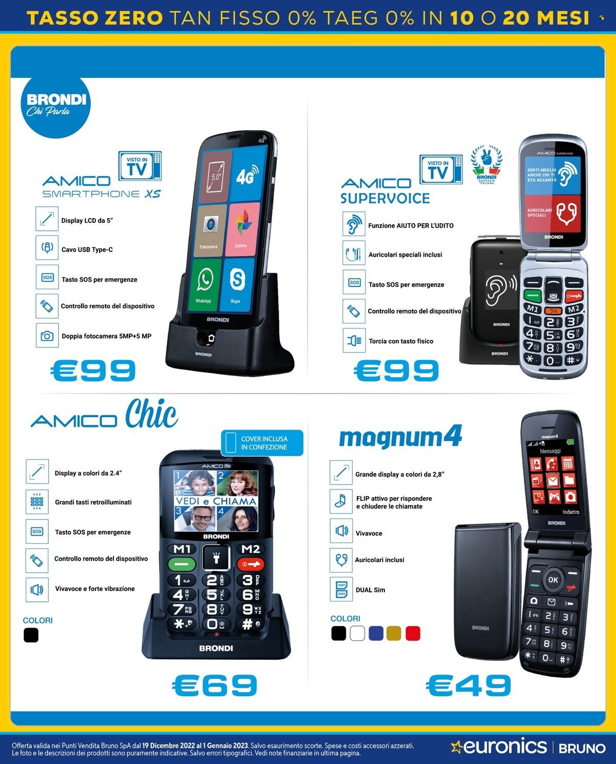Volantino Euronics - 19/12/2022 - 1/1/2023. Pagina 8