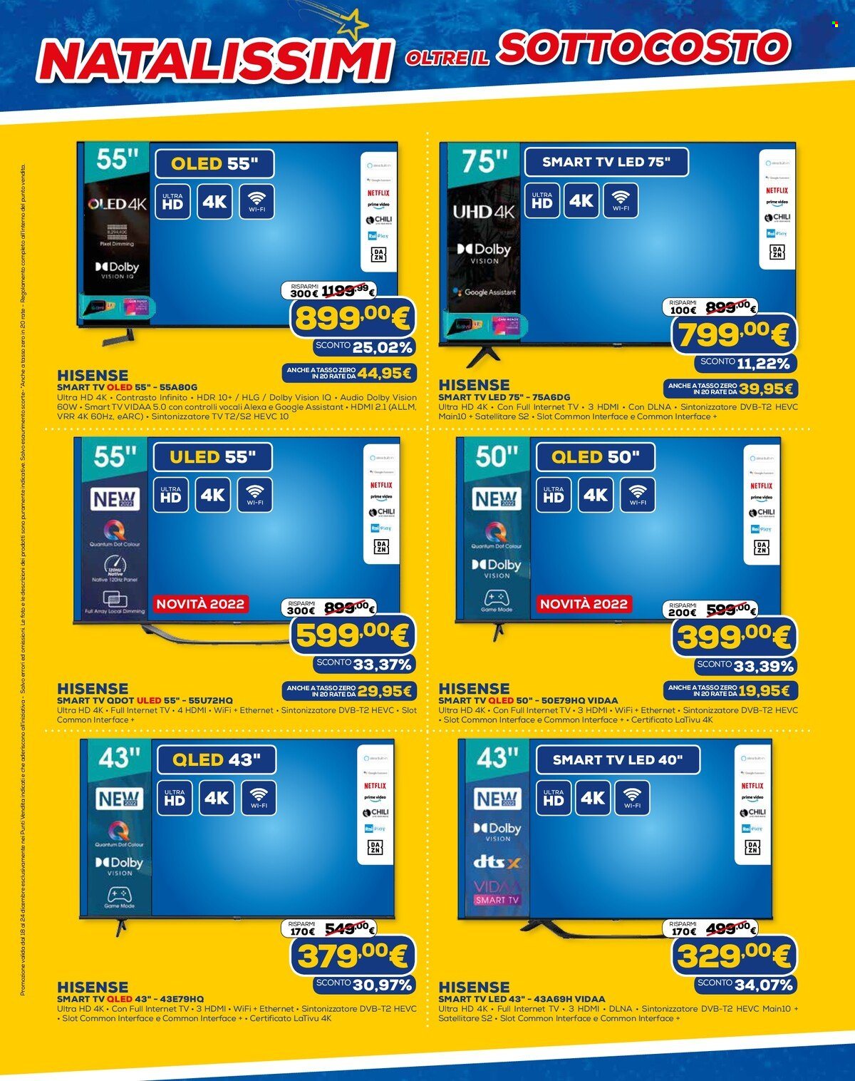 Volantino Euronics - 18/12/2022 - 24/12/2022. Pagina 7