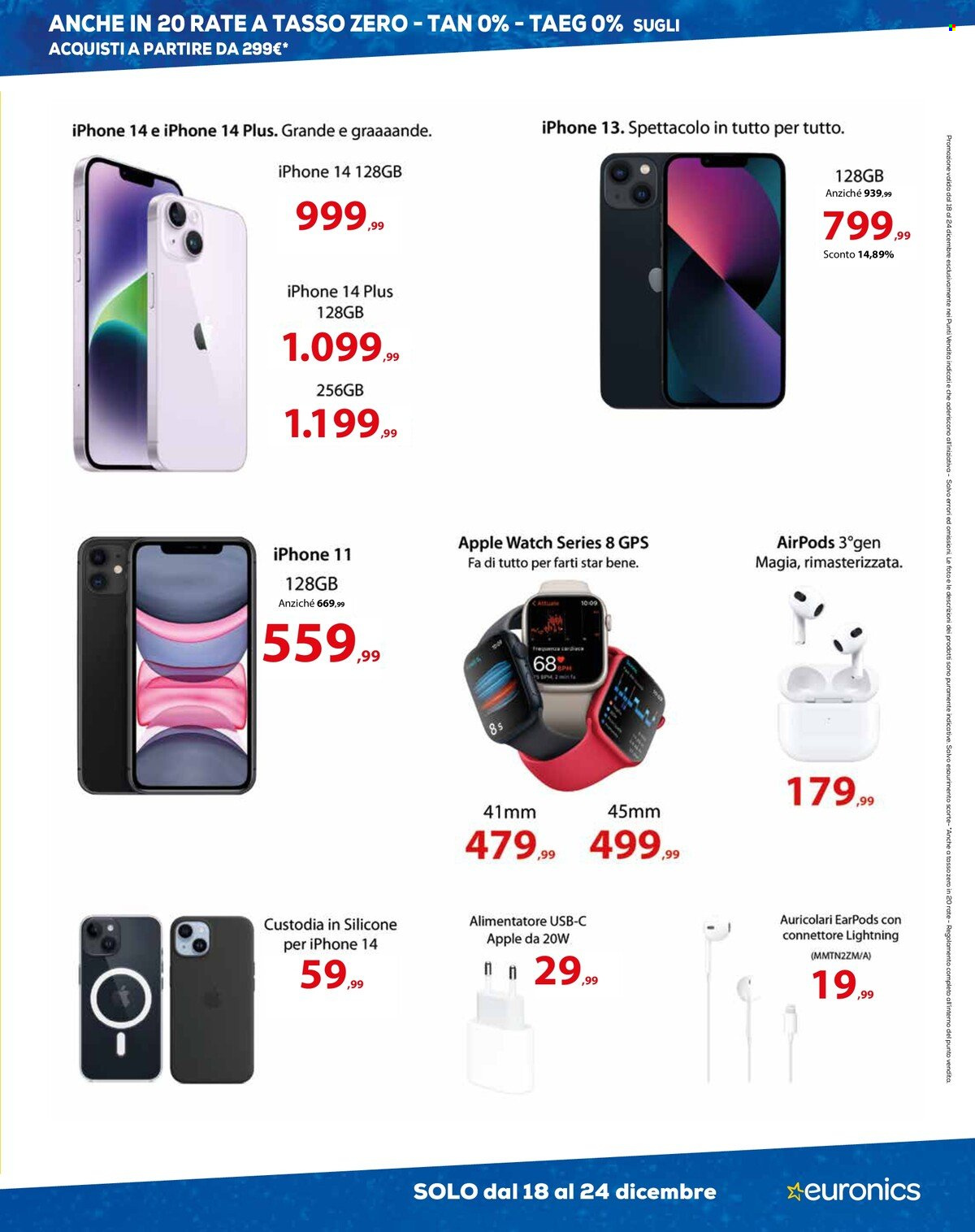 Volantino Euronics - 18/12/2022 - 24/12/2022. Pagina 22