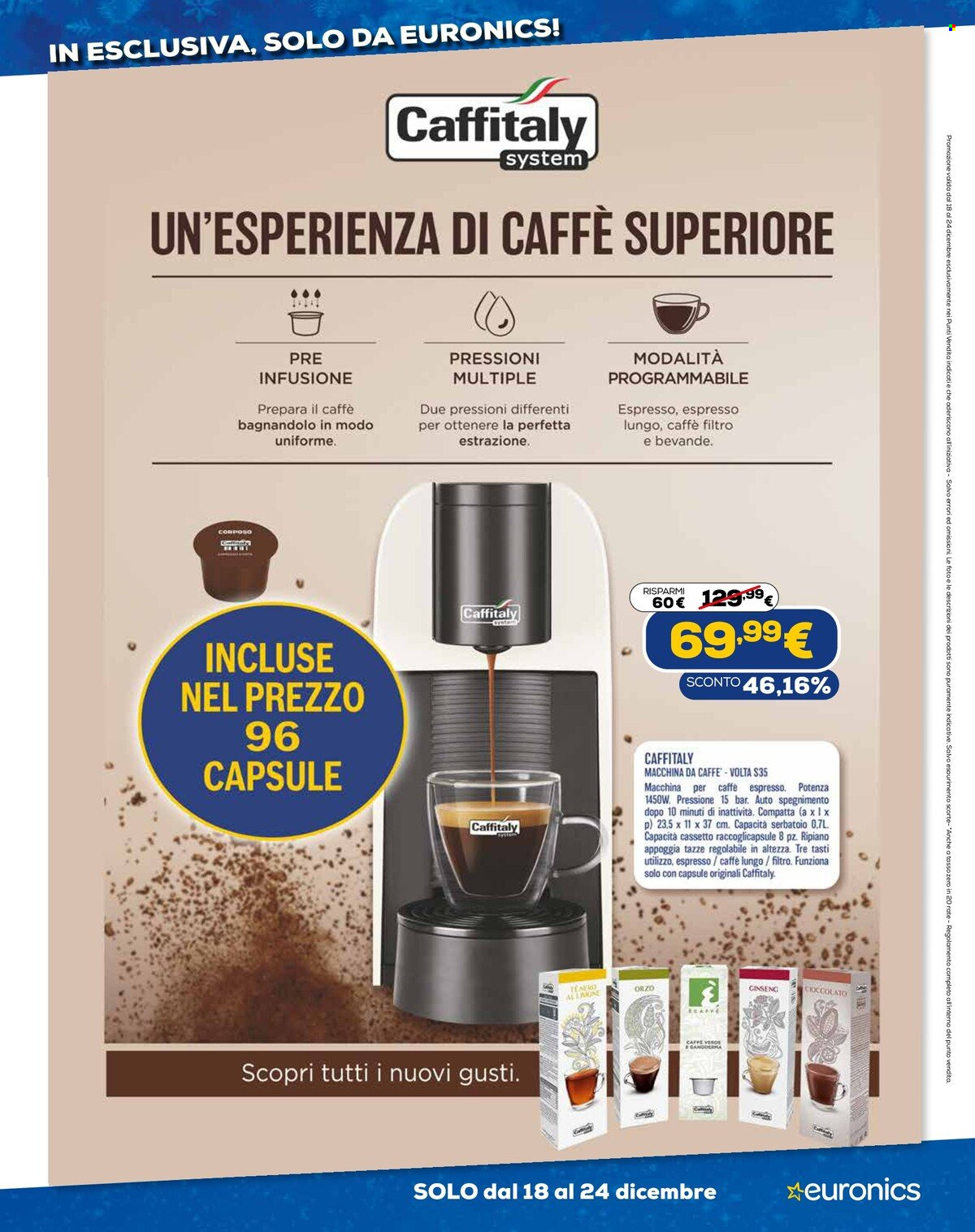 Volantino Euronics - 18/12/2022 - 24/12/2022. Pagina 37