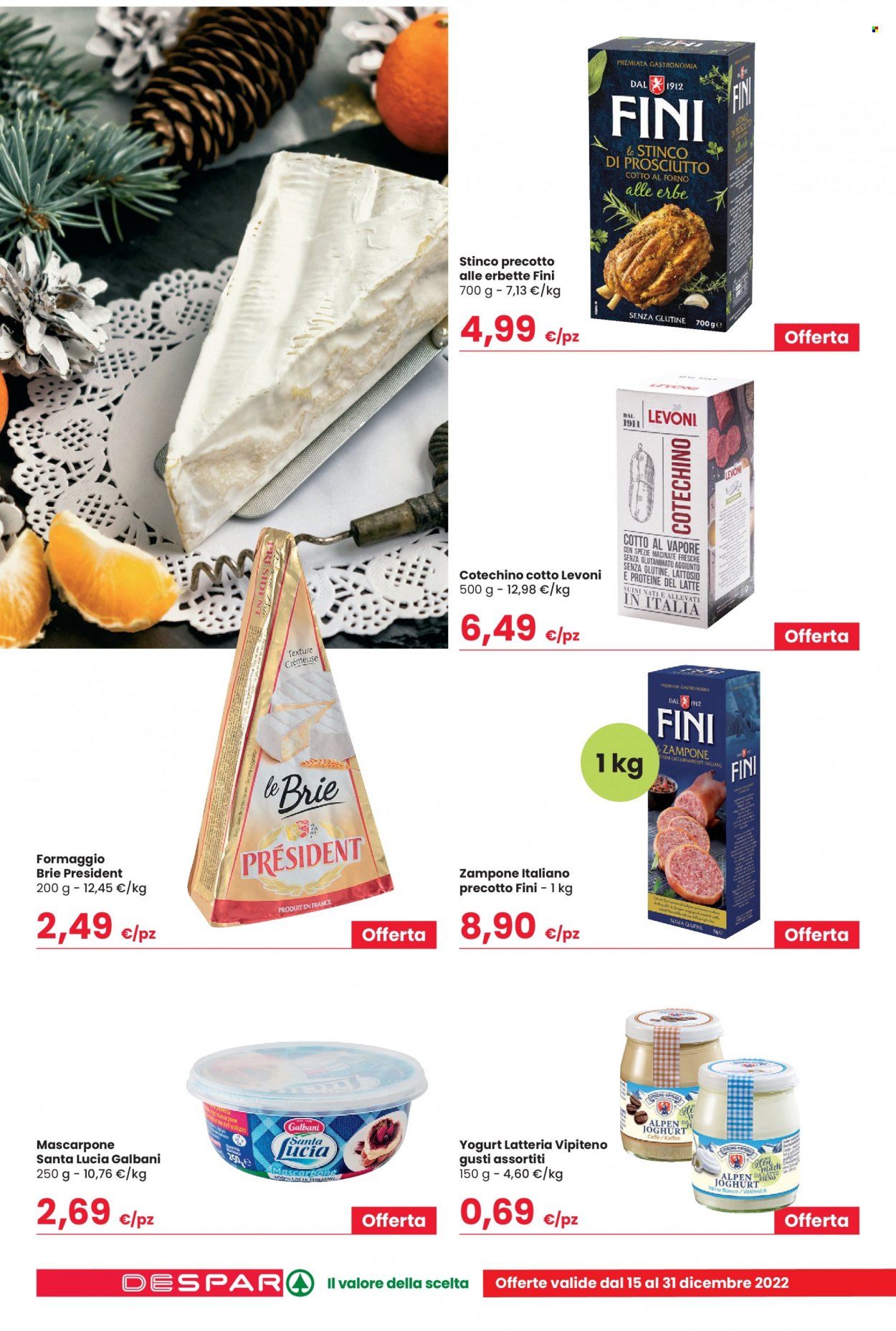 Volantino Despar - 15/12/2022 - 31/12/2022. Pagina 10