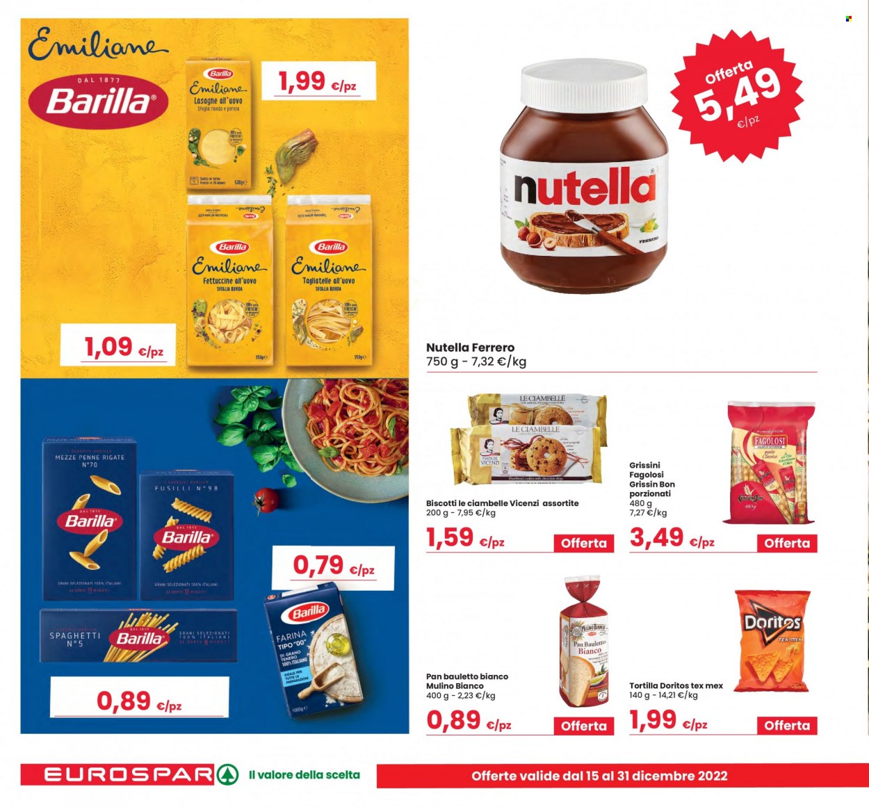 Volantino Eurospar - 15/12/2022 - 31/12/2022. Pagina 20