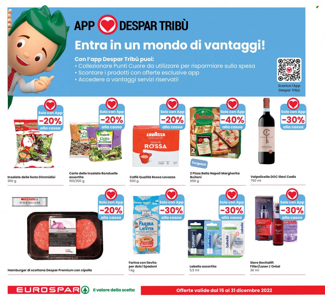 Volantino Eurospar - 15/12/2022 - 31/12/2022. Pagina 26