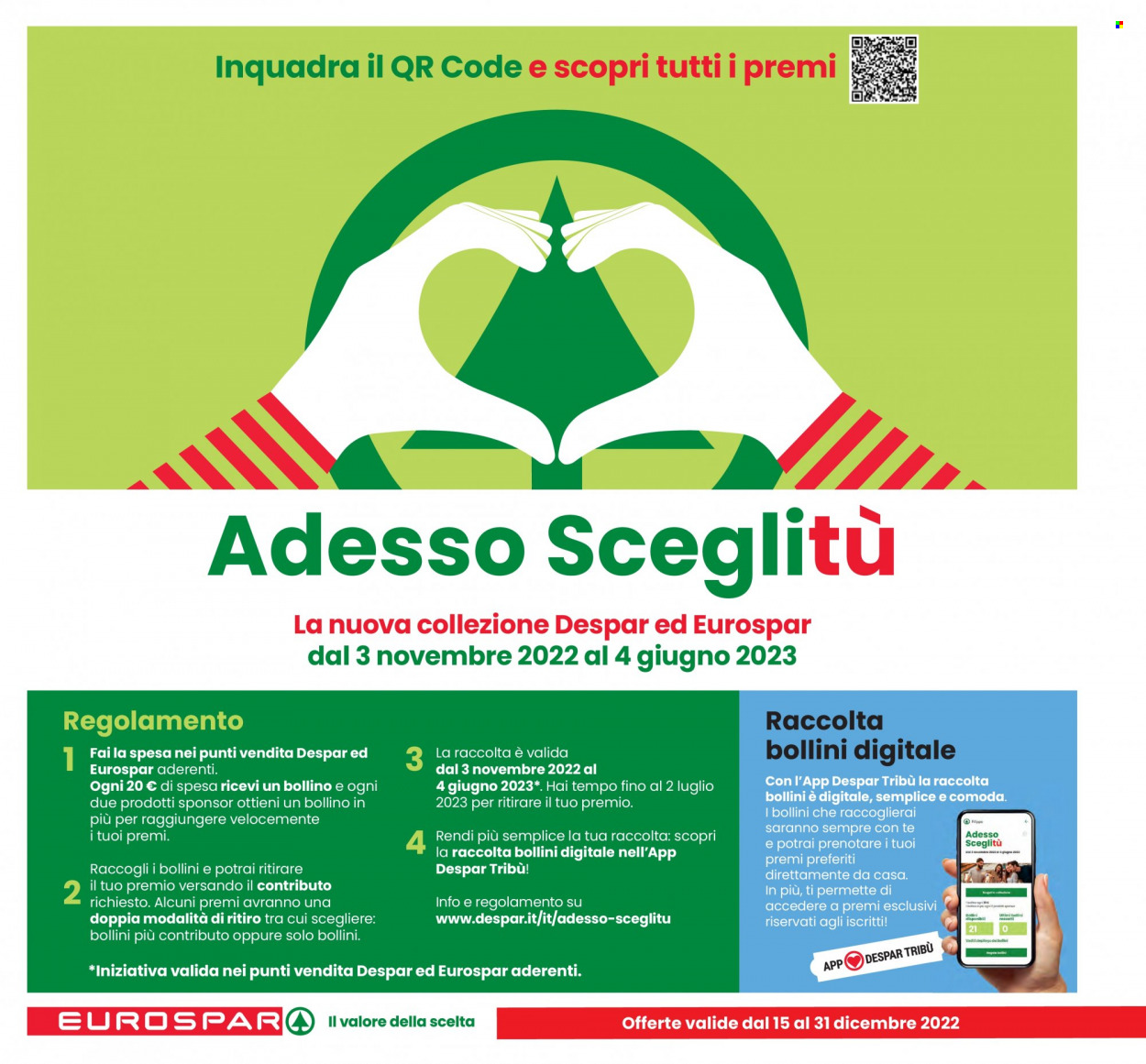 Volantino Eurospar - 15/12/2022 - 31/12/2022. Pagina 30