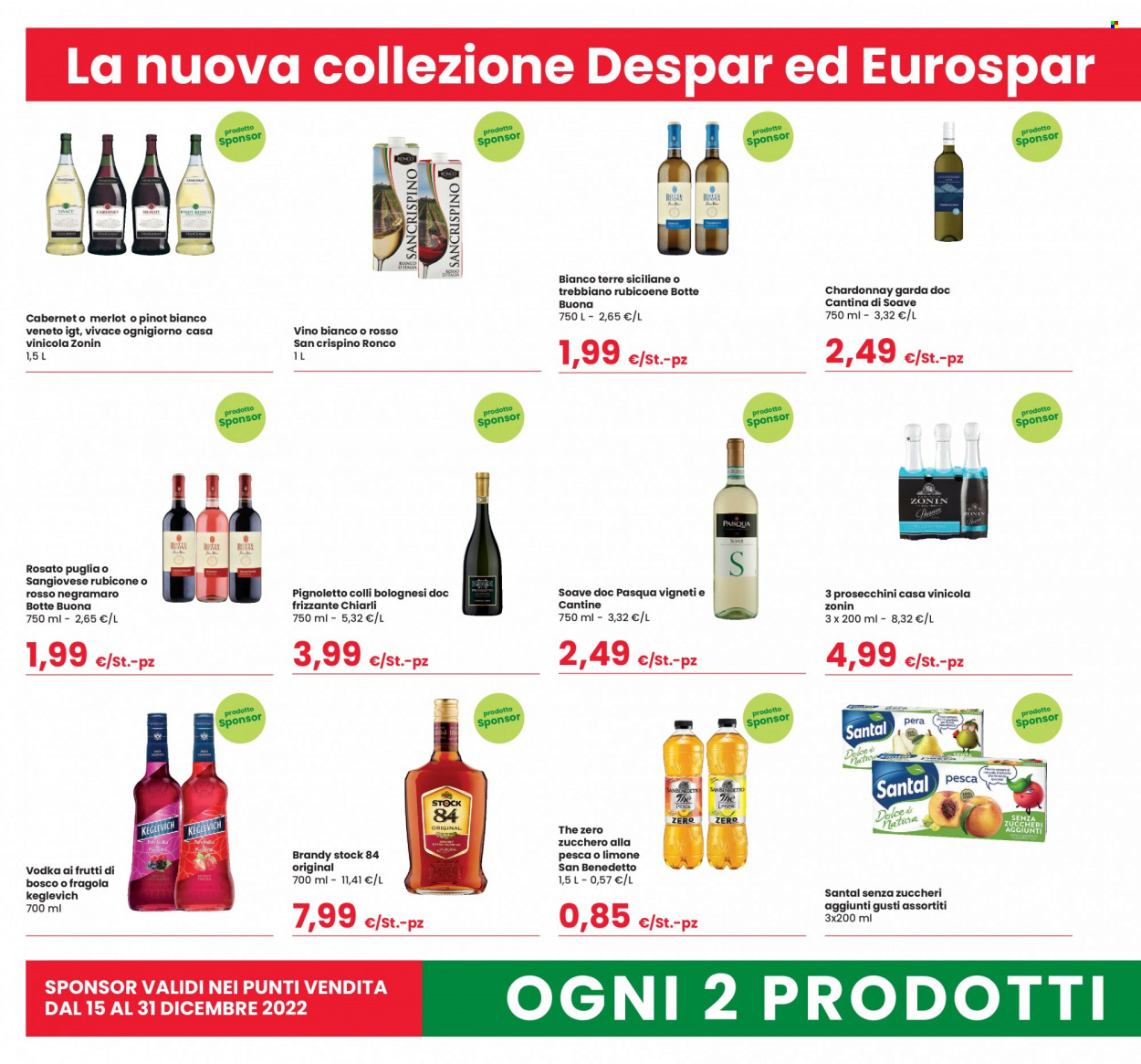 Volantino Eurospar - 15/12/2022 - 31/12/2022. Pagina 8