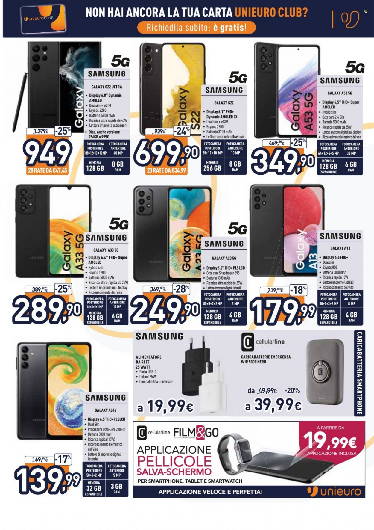 Volantino Unieuro - 18/12/2022 - 24/12/2022. Pagina 7