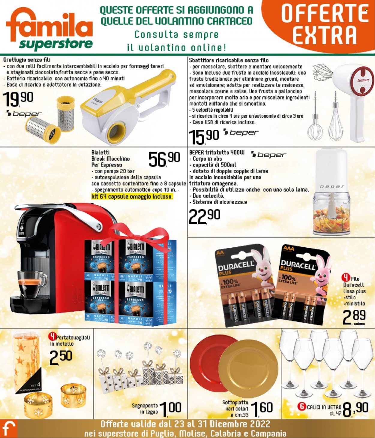 Volantino Famila - 23/12/2022 - 31/12/2022. Pagina 17