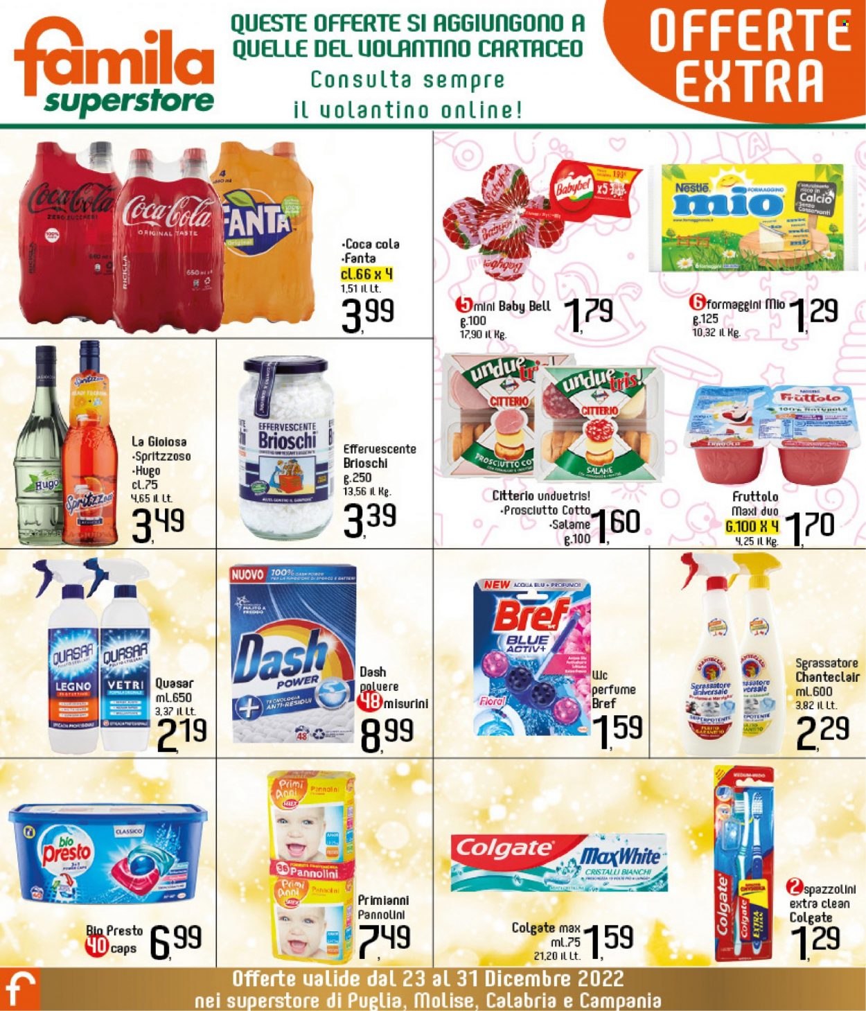 Volantino Famila - 23/12/2022 - 31/12/2022. Pagina 23