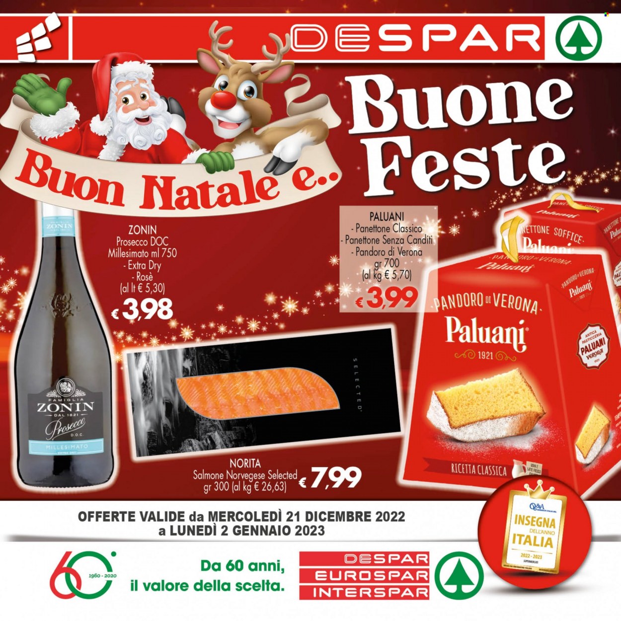 Volantino Despar - 21/12/2022 - 2/1/2023. Pagina 1