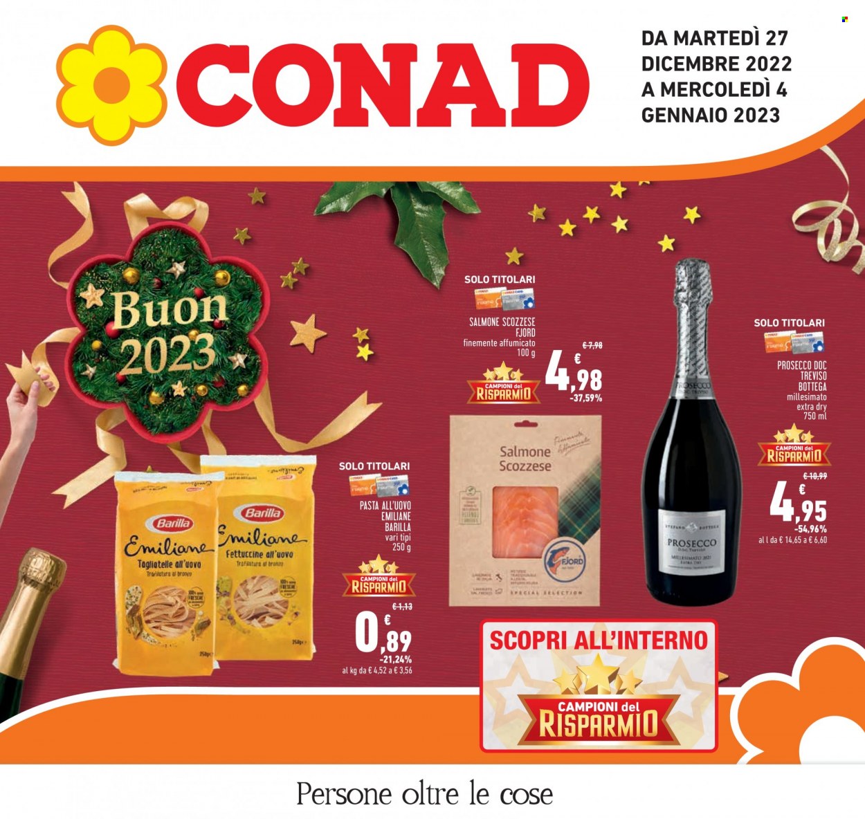 Leták Conad - 27.12.2022 - 4.1.2023. Strana 1