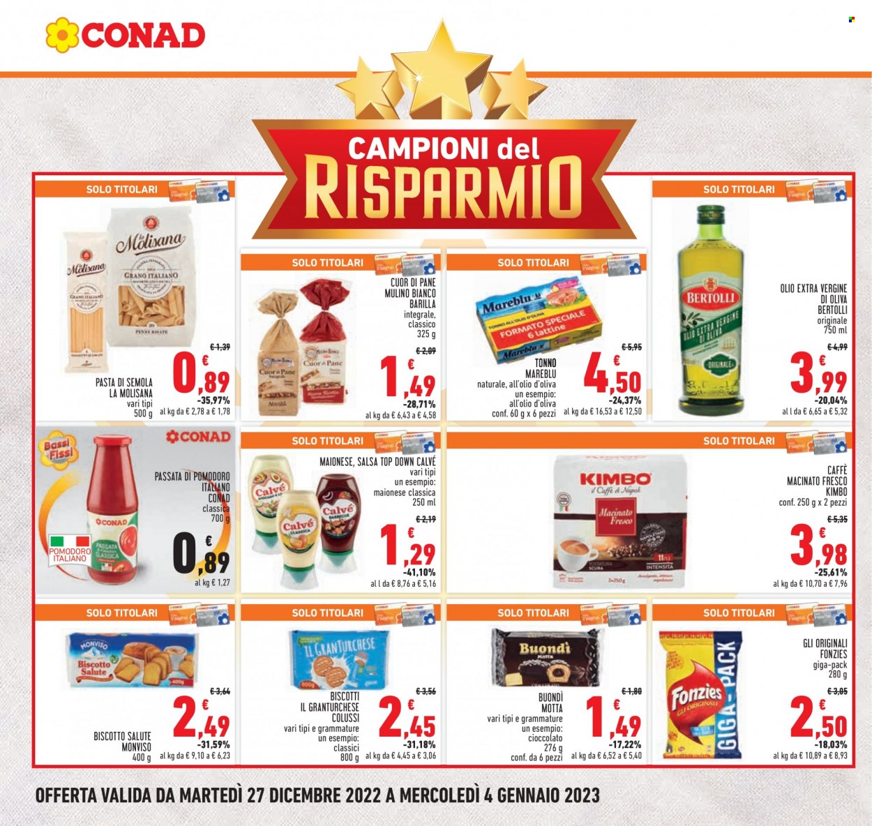 Leták Conad - 27.12.2022 - 4.1.2023. Strana 4