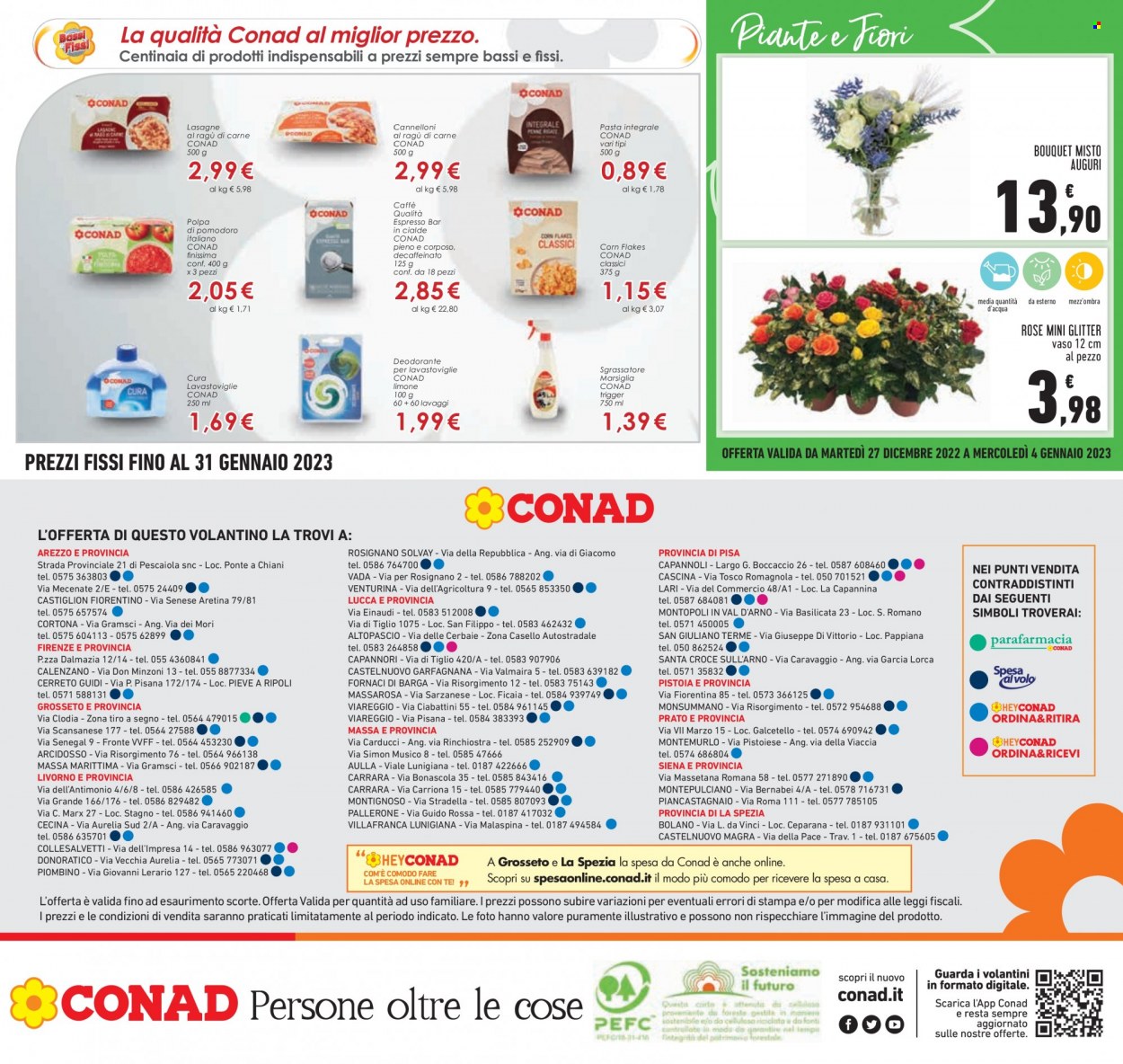 Volantino Conad - 27/12/2022 - 4/1/2023. Pagina 28