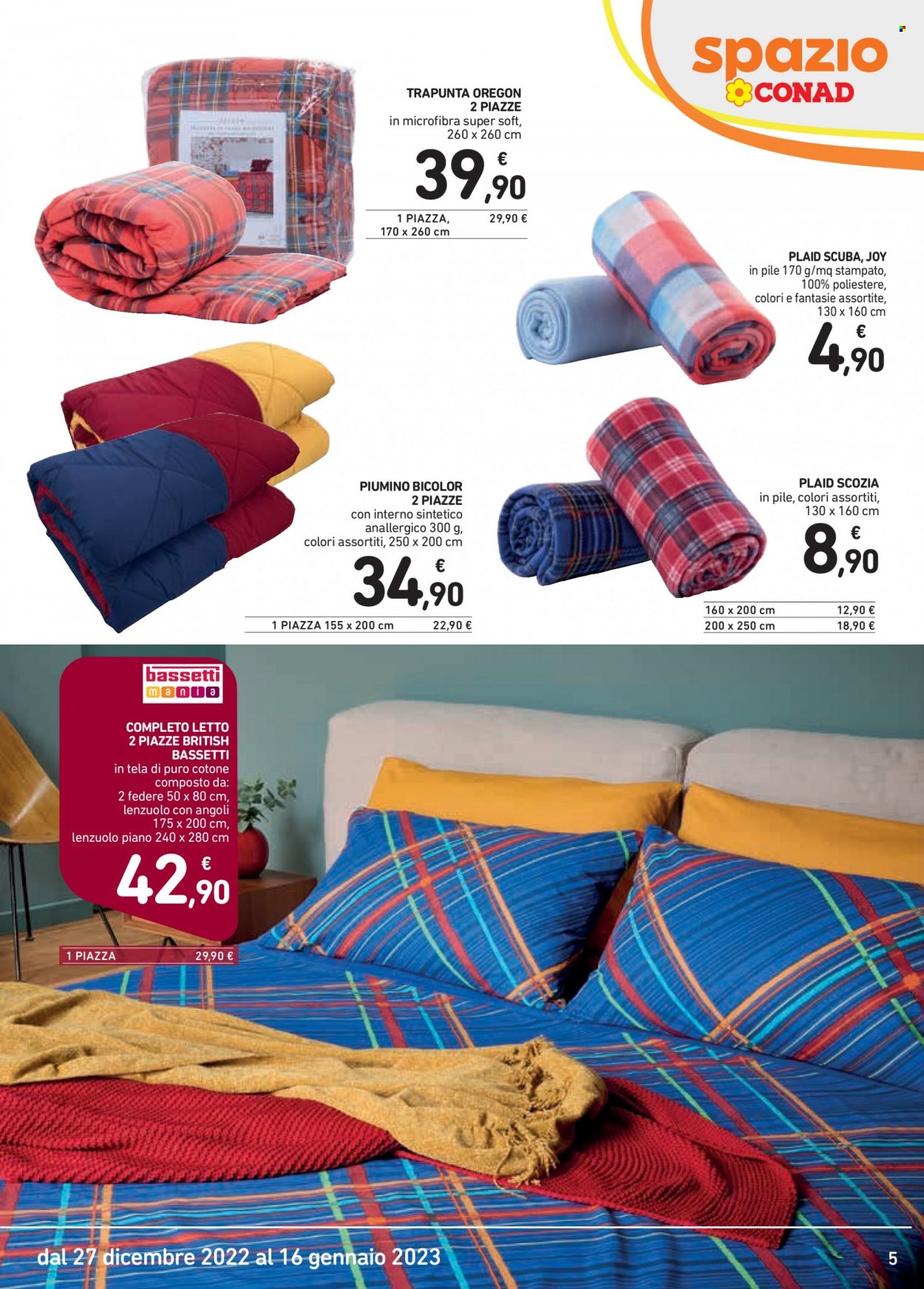 Volantino Conad - 27/12/2022 - 16/1/2023. Pagina 5