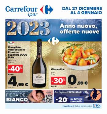 Leták Carrefour - 27.12.2022 - 4.1.2023.