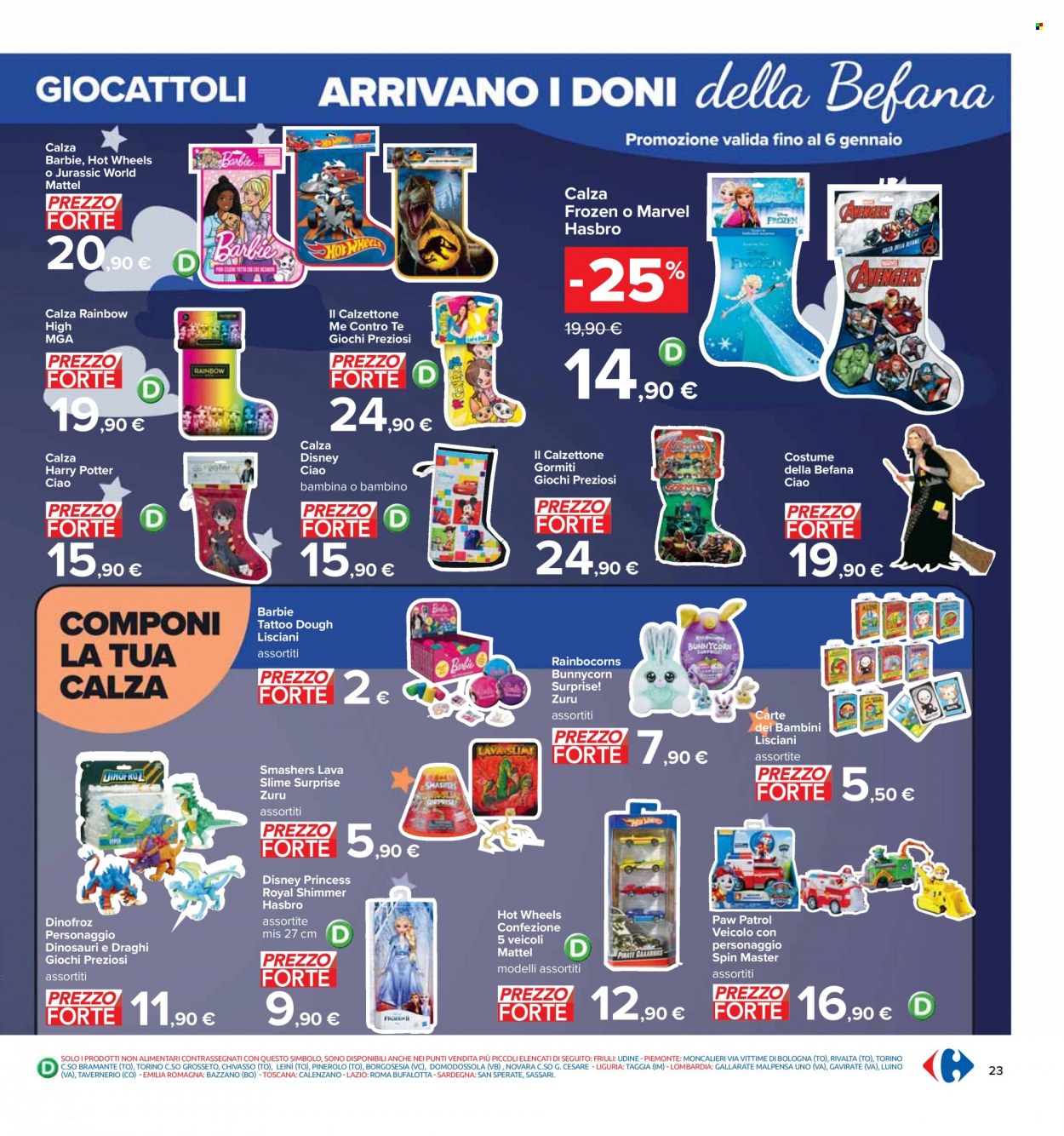 Volantino Carrefour - 27/12/2022 - 4/1/2023. Pagina 23