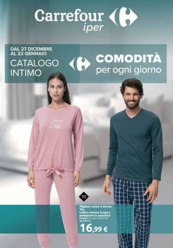 Volantino Carrefour - 27/12/2022 - 22/1/2023.