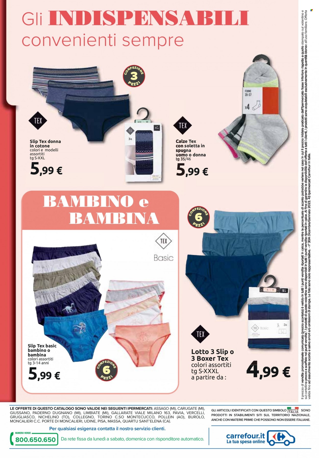Volantino Carrefour - 27/12/2022 - 22/1/2023. Pagina 6