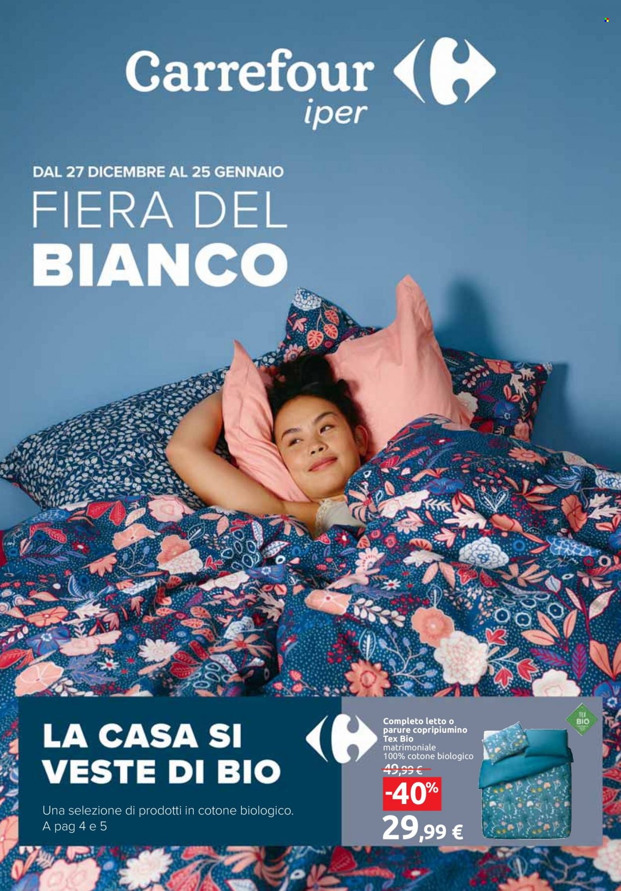 Volantino Carrefour - 27/12/2022 - 25/1/2023. Pagina 1