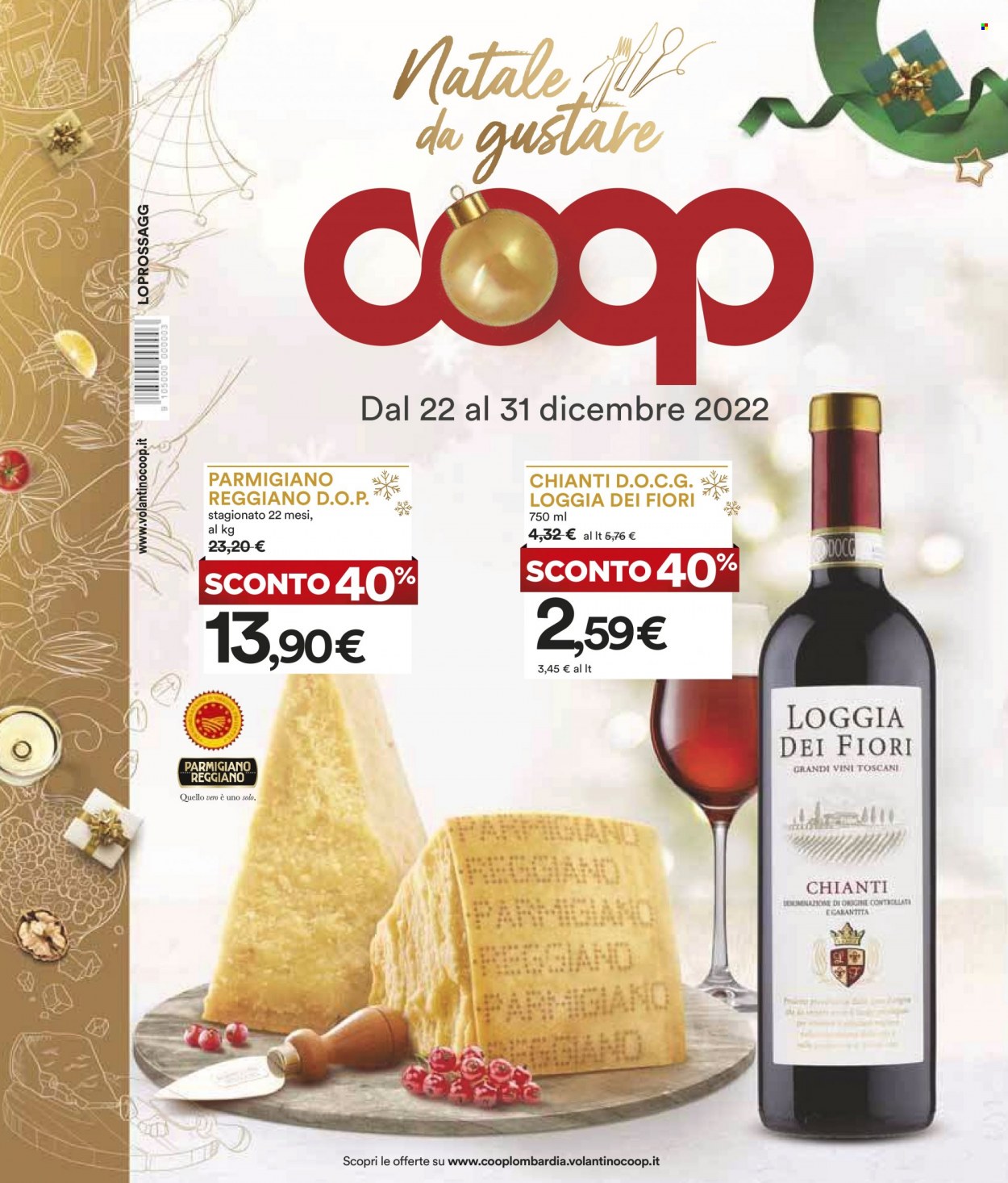 Leták Coop - 22.12.2022 - 31.12.2022. Strana 1
