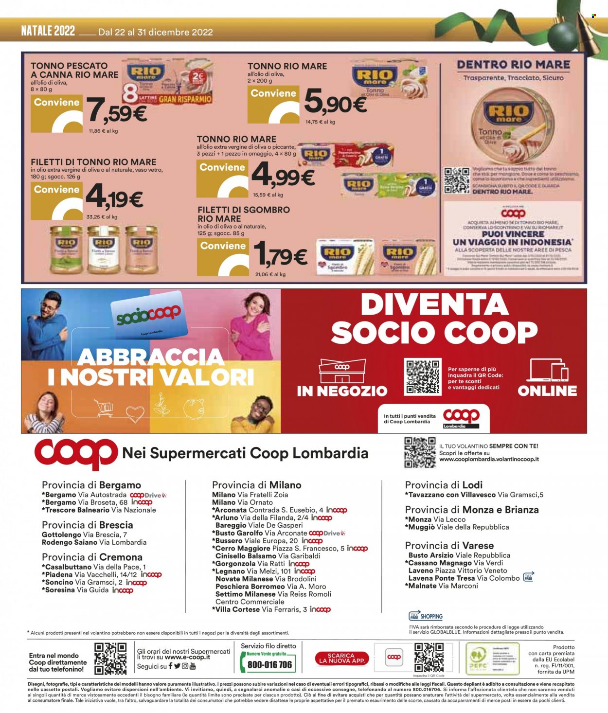 Leták Coop - 22.12.2022 - 31.12.2022. Strana 20