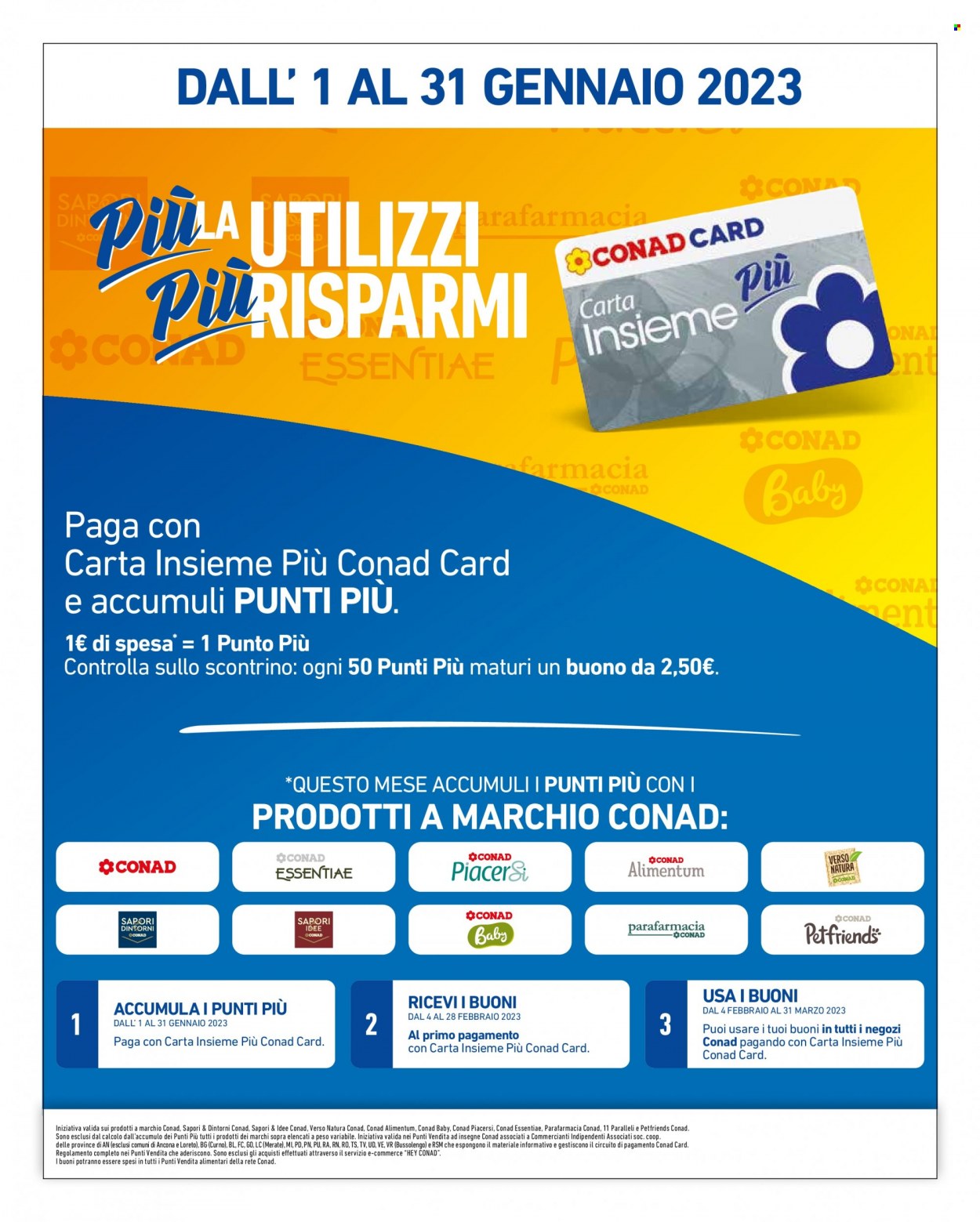 Volantino Conad - 27/12/2022 - 6/1/2023. Pagina 13