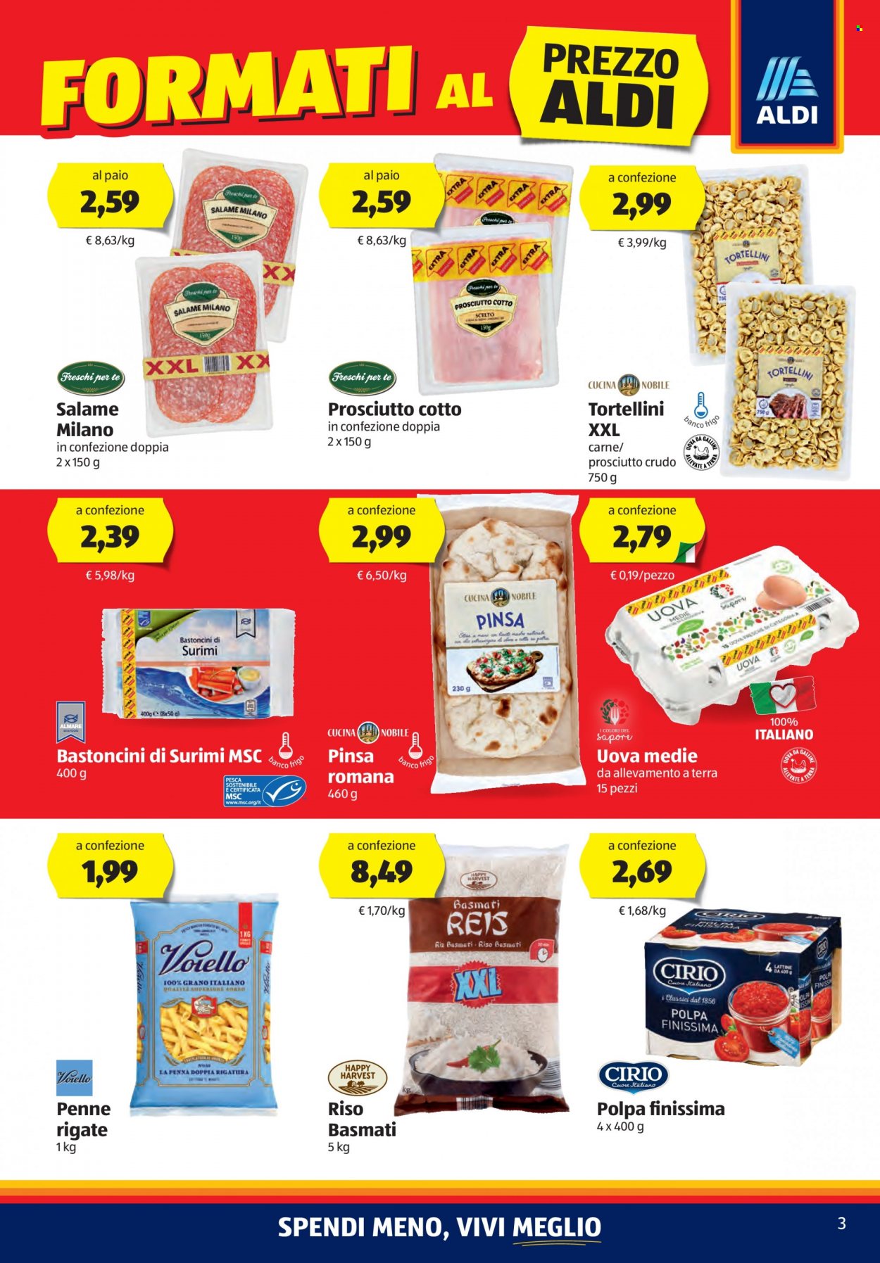 Volantino Aldi - 2/1/2023 - 8/1/2023. Pagina 3