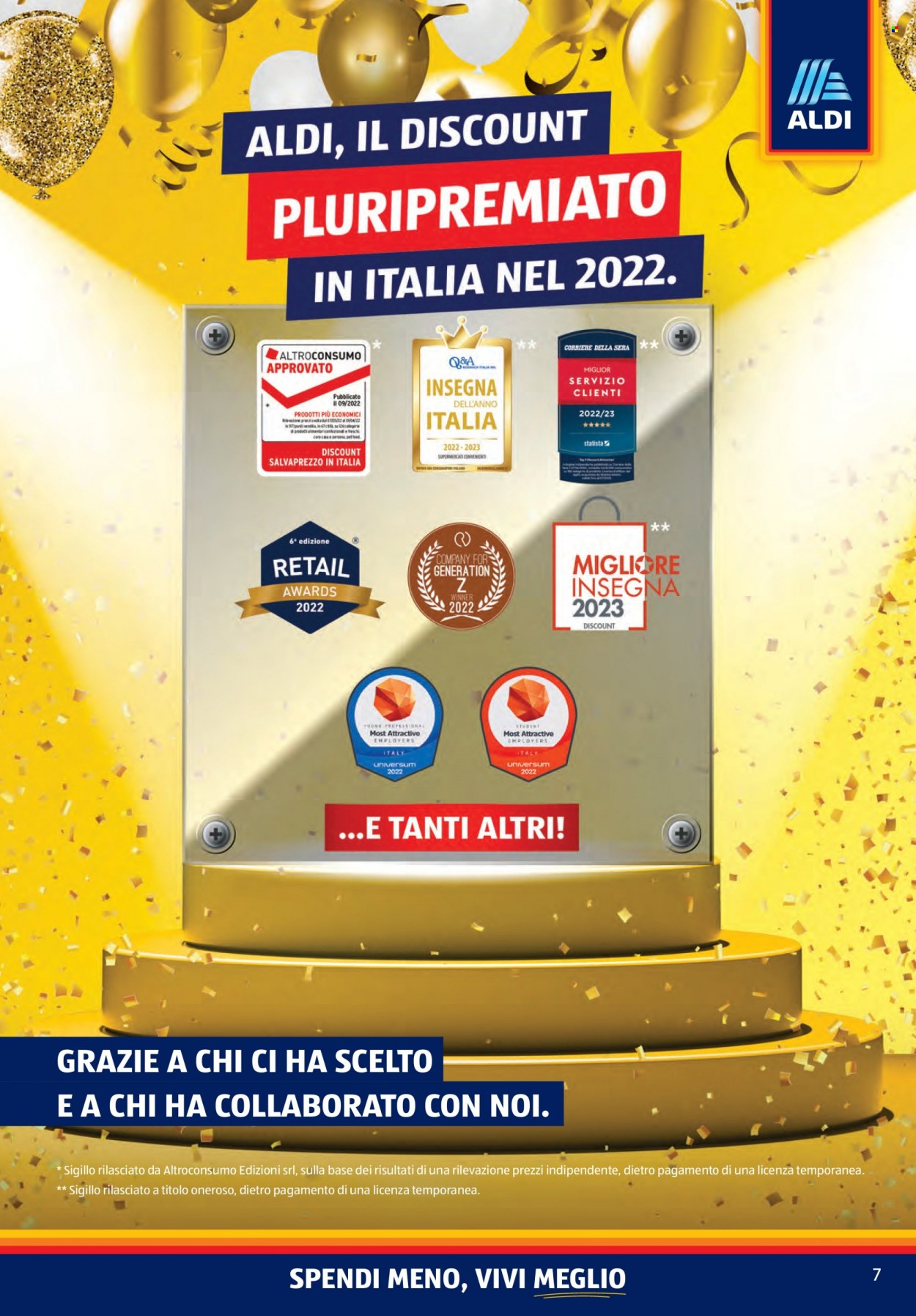 Volantino Aldi - 2/1/2023 - 8/1/2023. Pagina 7