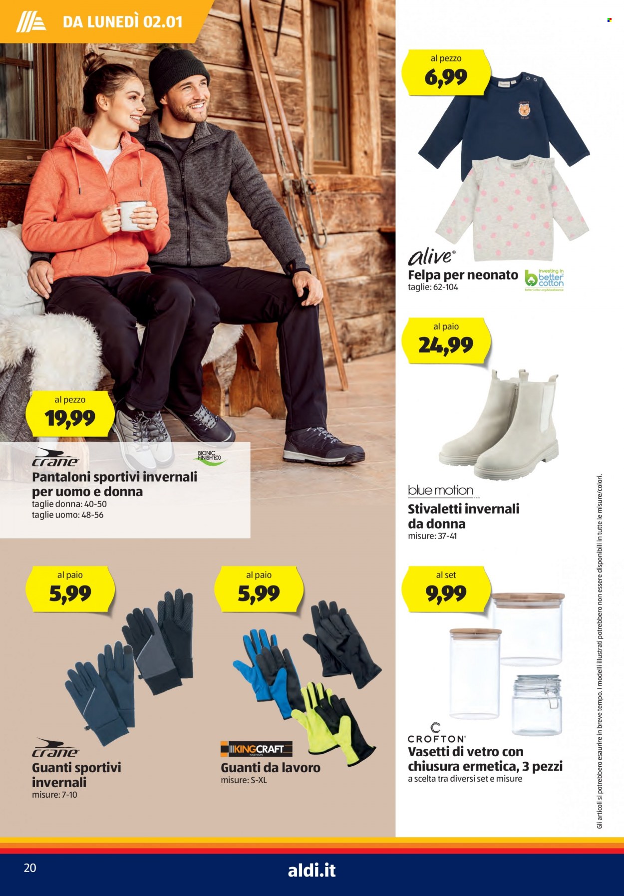 Volantino Aldi - 2/1/2023 - 8/1/2023. Pagina 20