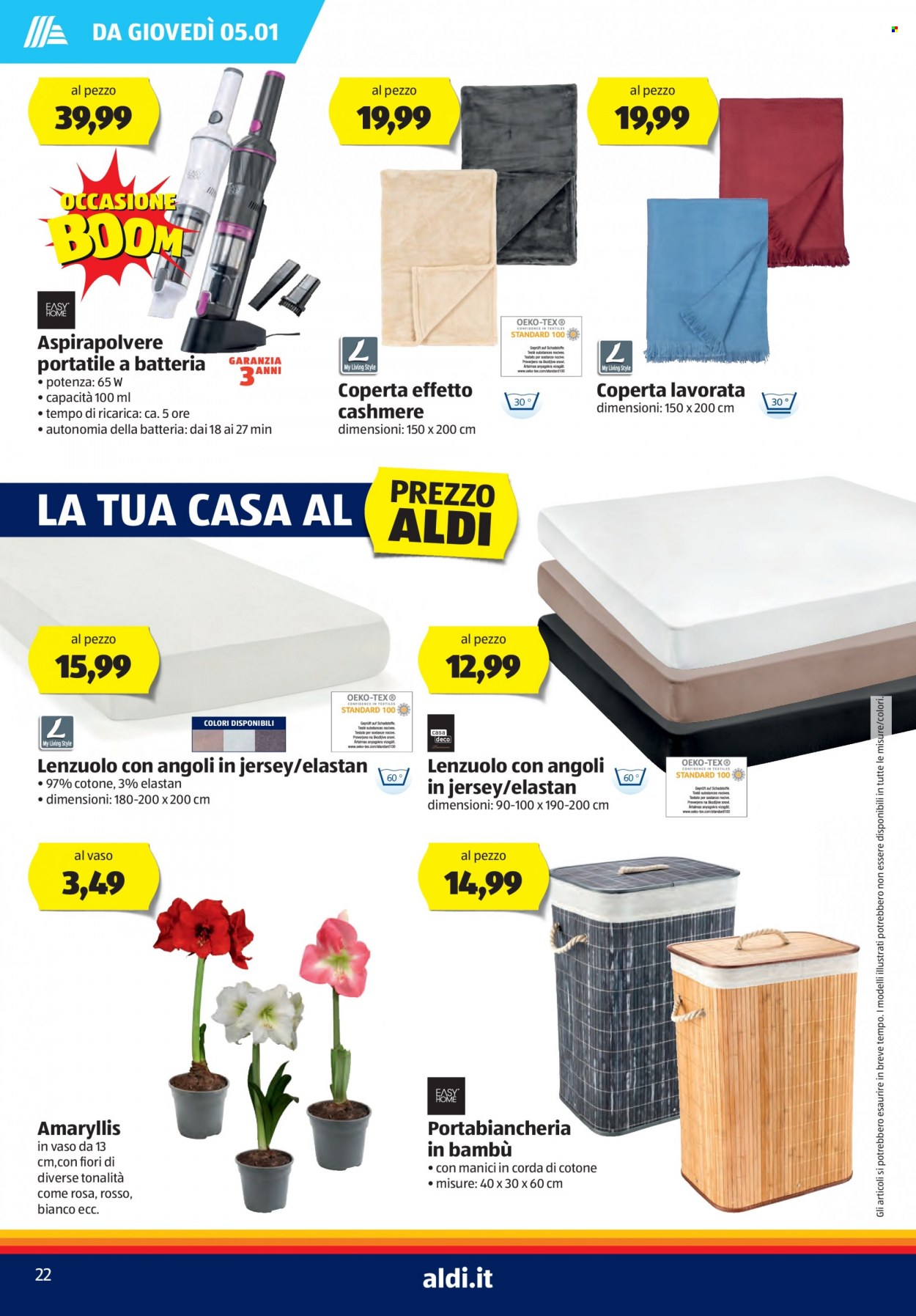 Volantino Aldi - 2/1/2023 - 8/1/2023. Pagina 22