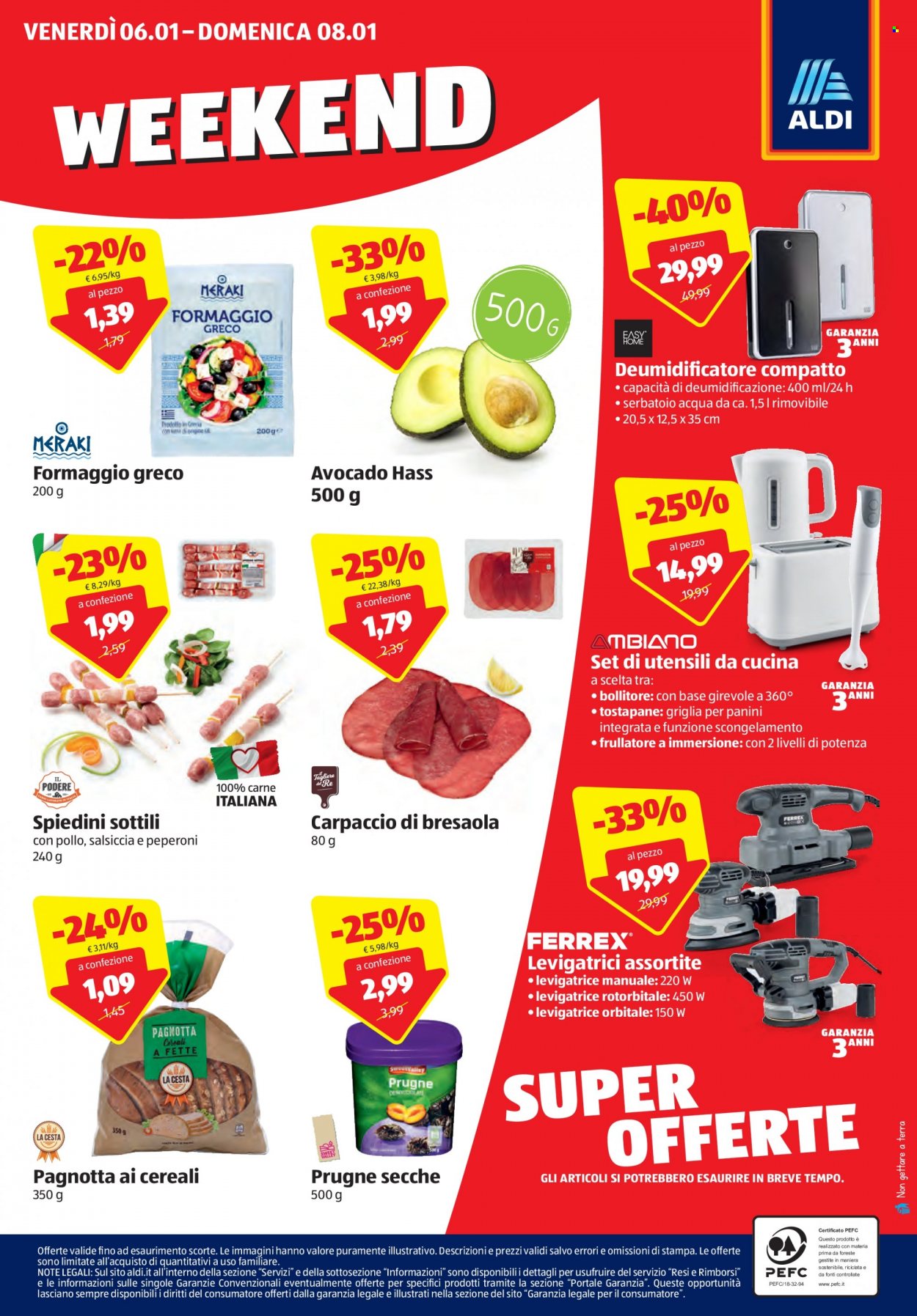 Volantino Aldi - 2/1/2023 - 8/1/2023. Pagina 24