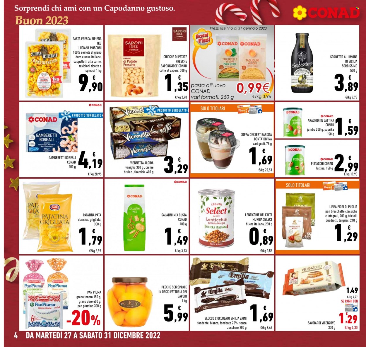 Volantino Conad - 27/12/2022 - 31/12/2022. Pagina 4
